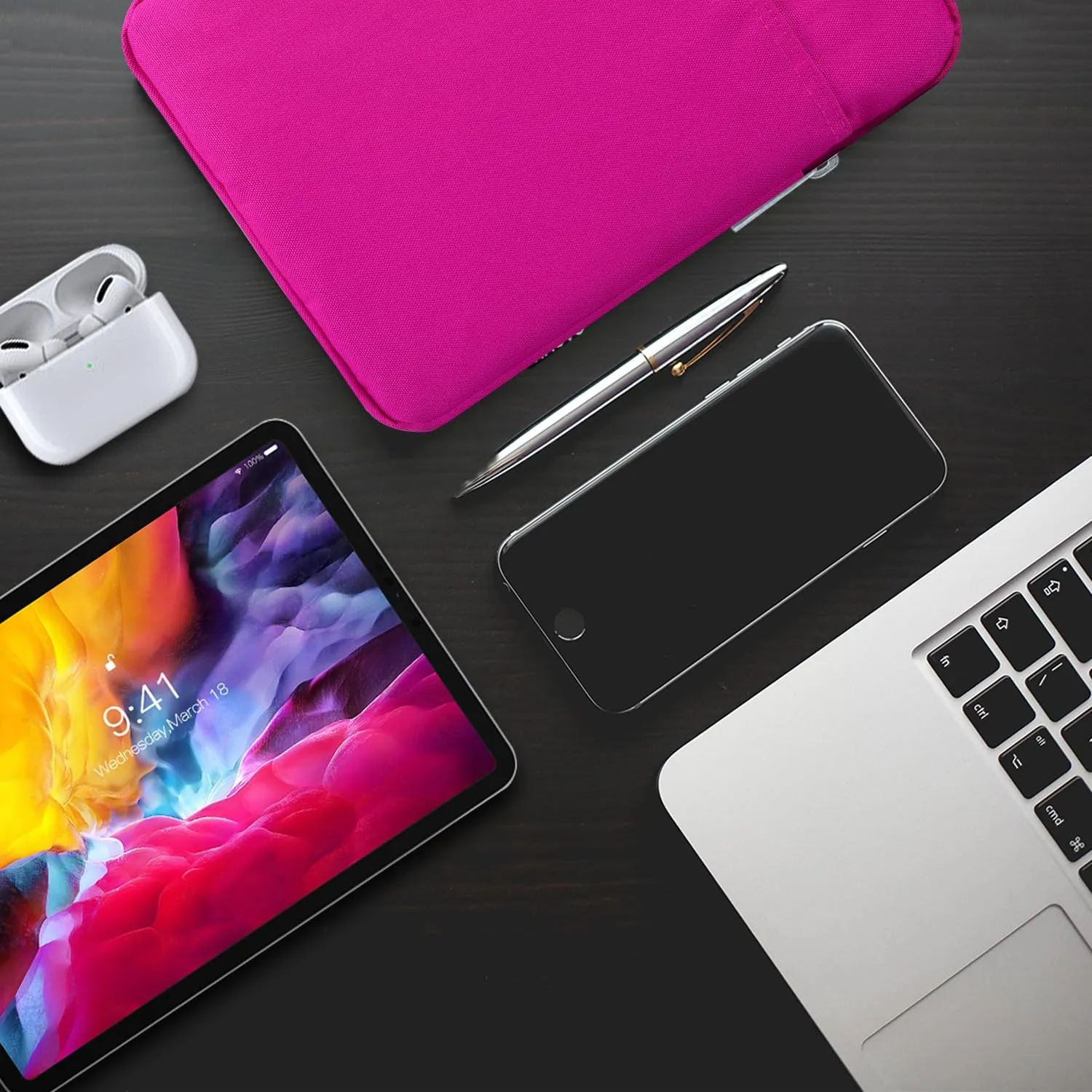 TiMOVO Custodia per Tablet 9-11", Prugna - immagine 8