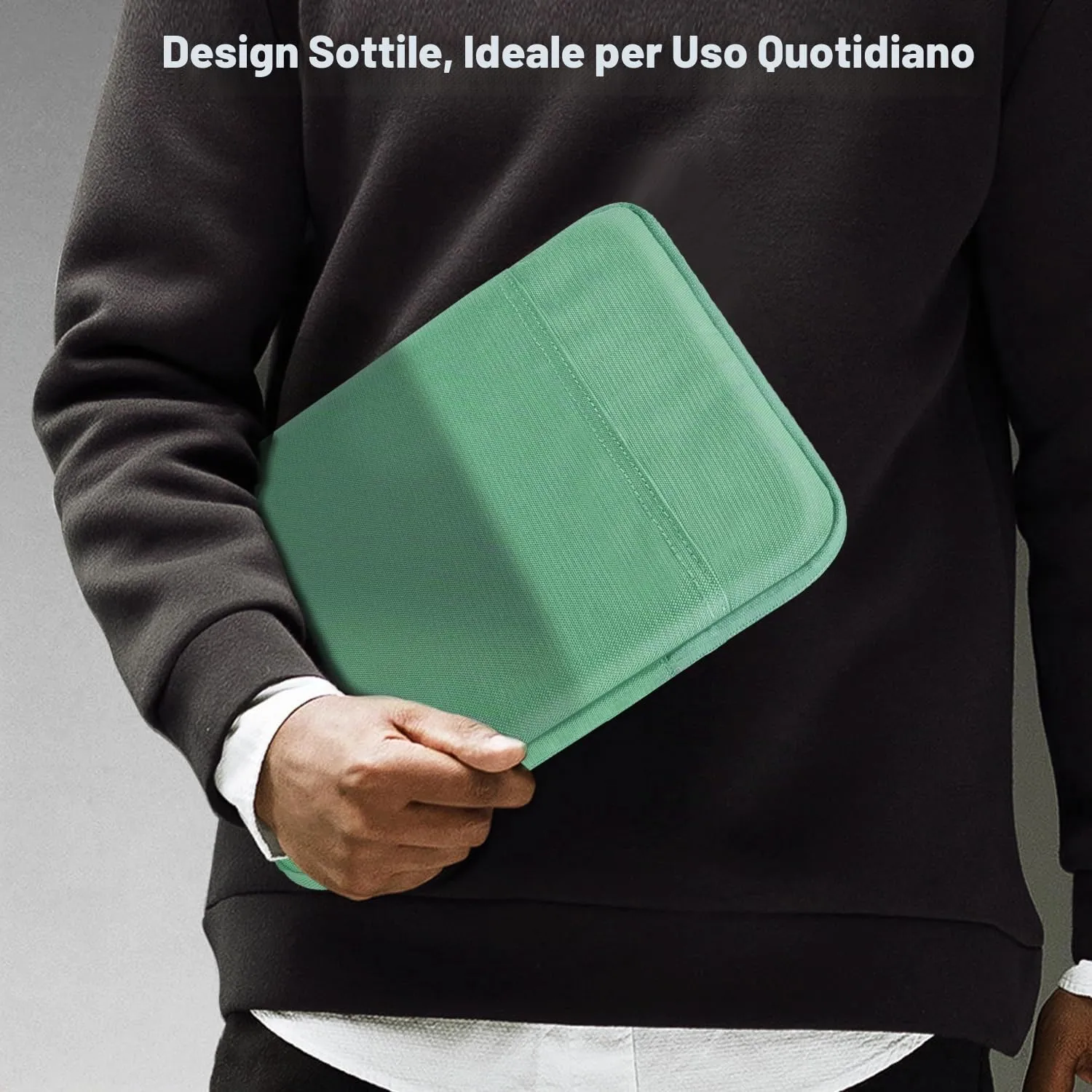 TiMOVO Custodia per Tablet 9-11", Bodhi Verde - immagine 6