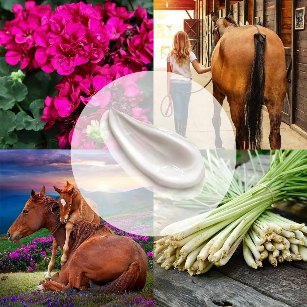 Wild Horses Crema Gel Geranio & Citronella con Oli Essenziali, 500g - immagine 6