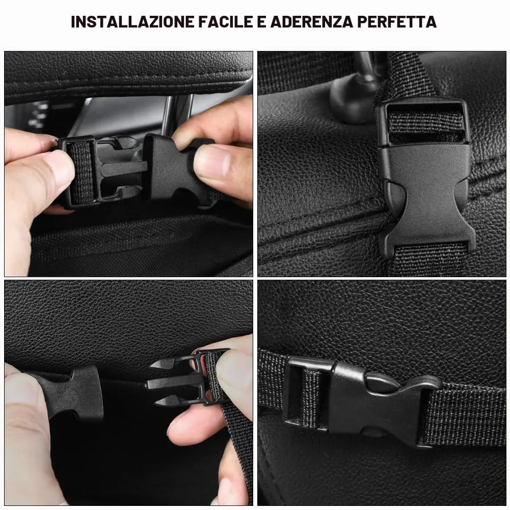 URAQT Protezione Sedile Auto Bambini, 10 Pocket,65cm*45cm - immagine 2