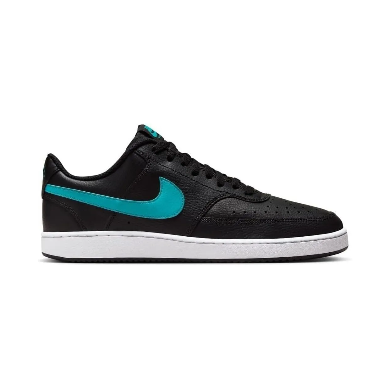 Nike Court Vision Lo, Scarpe Basse Uomo, Black Dusty Cactus White, 43 EU - immagine 1