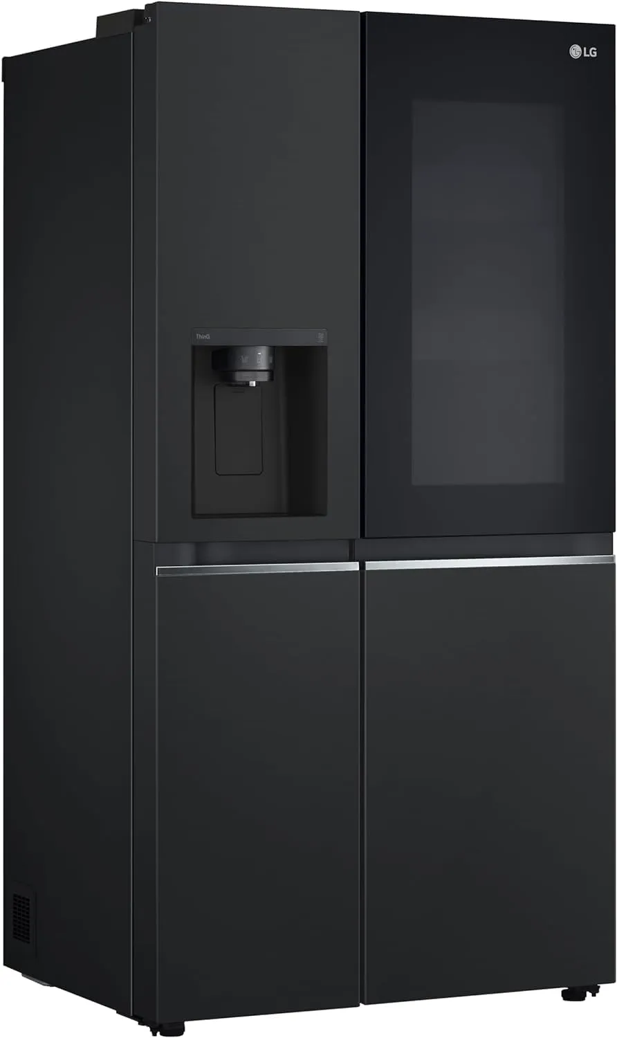 LG GSGV81EPLL Frigorifero Americano Side by Side InstaView 635L Total No Frost Wi-Fi Door & Linear Cooling Dispenser Acqua e Ghiaccio Nero Opaco - immagine 15