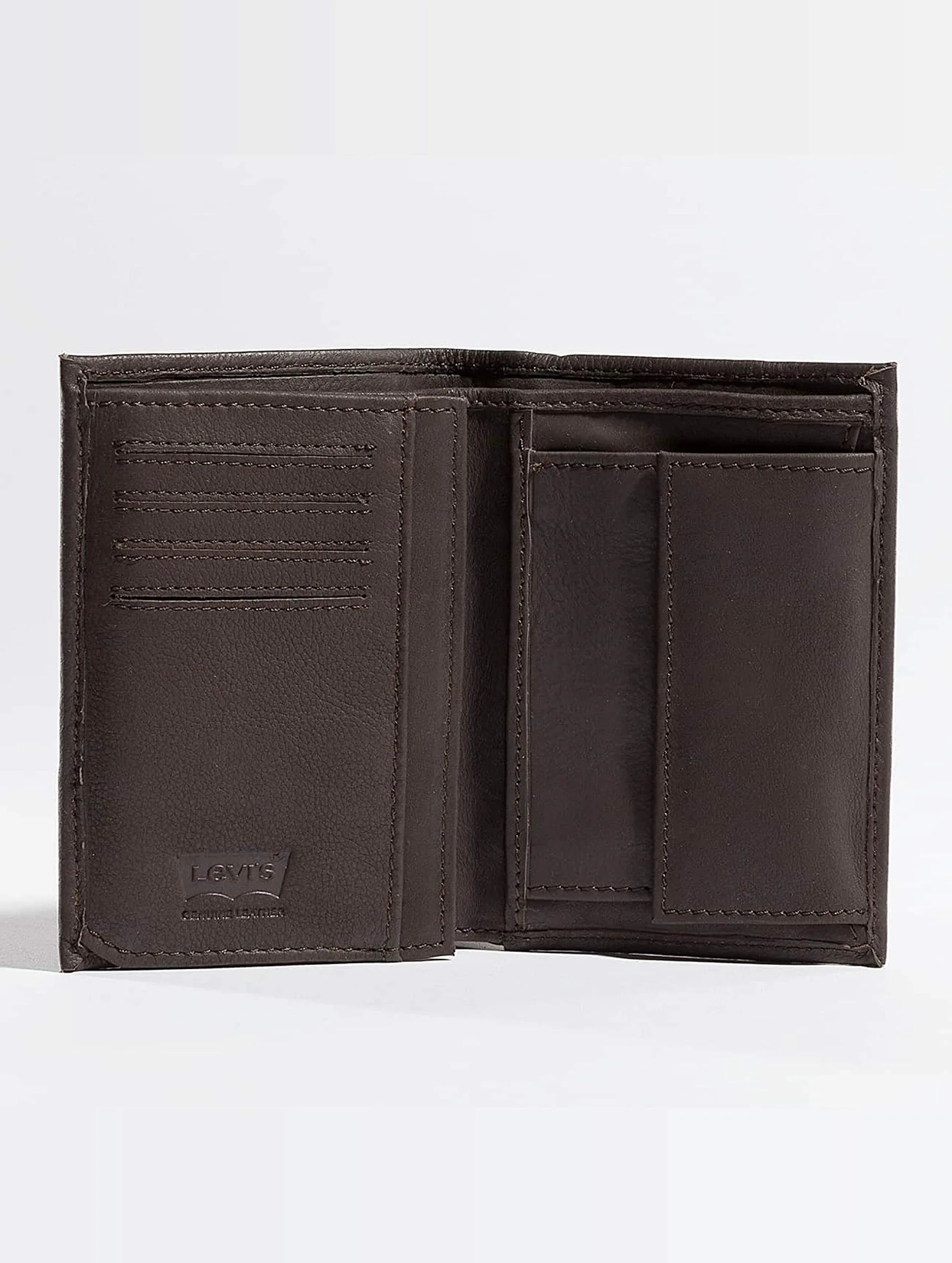 Levi's Vintage Two Horse Vertical, Portafoglio, Uomo, Marrone (Dark Brown), 2 X 13 X 10 Centimeters (W X H X L) - immagine 3