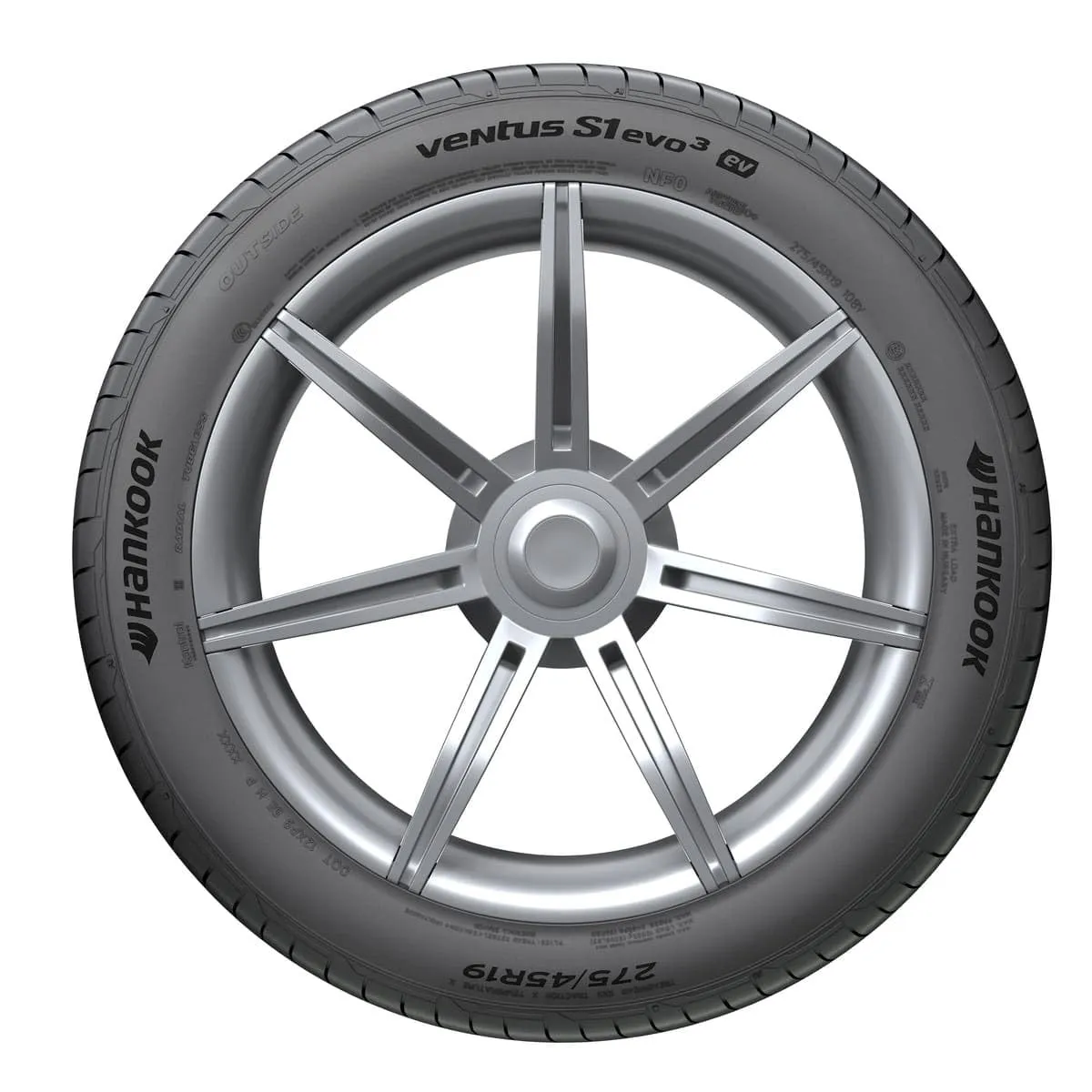 Hankook Ventus S1 Evo 3 EV K127E ( 235/55 R19 101T 4PR (+) SBL, EV ) - immagine 3