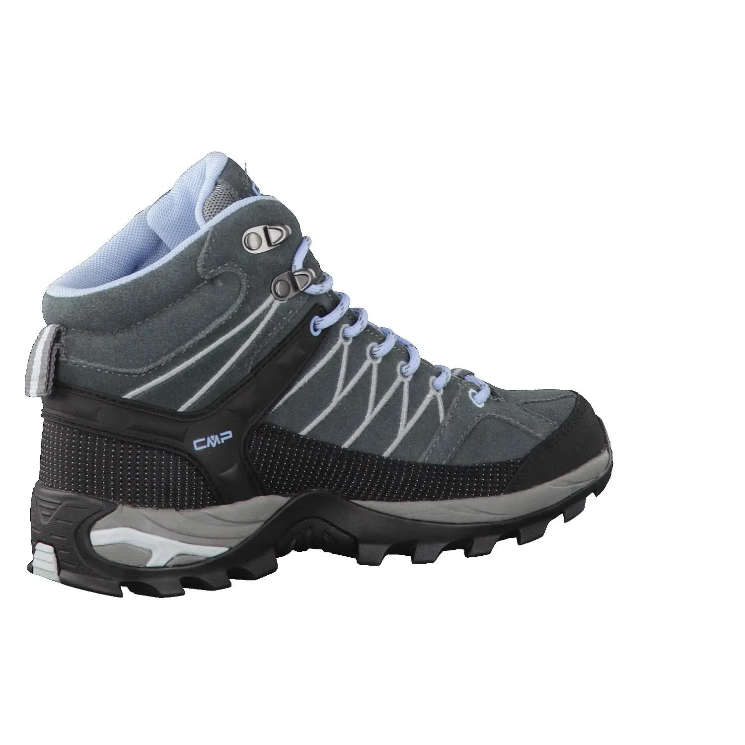 CMP Rigel Mid Wmn Trekking Shoes Wp, Scarpe da trekking Donna, Graffite Azzurro, 42 EU - immagine 7