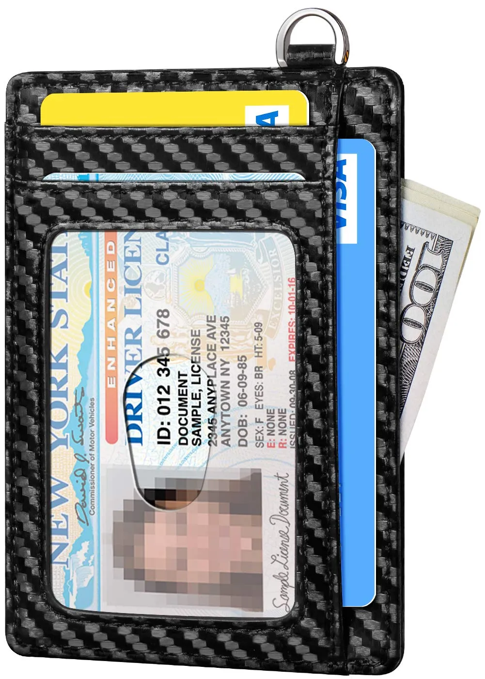FurArt Porta Carte di Credito Slim con Protezione RFID per Uomo e Donna - immagine 2