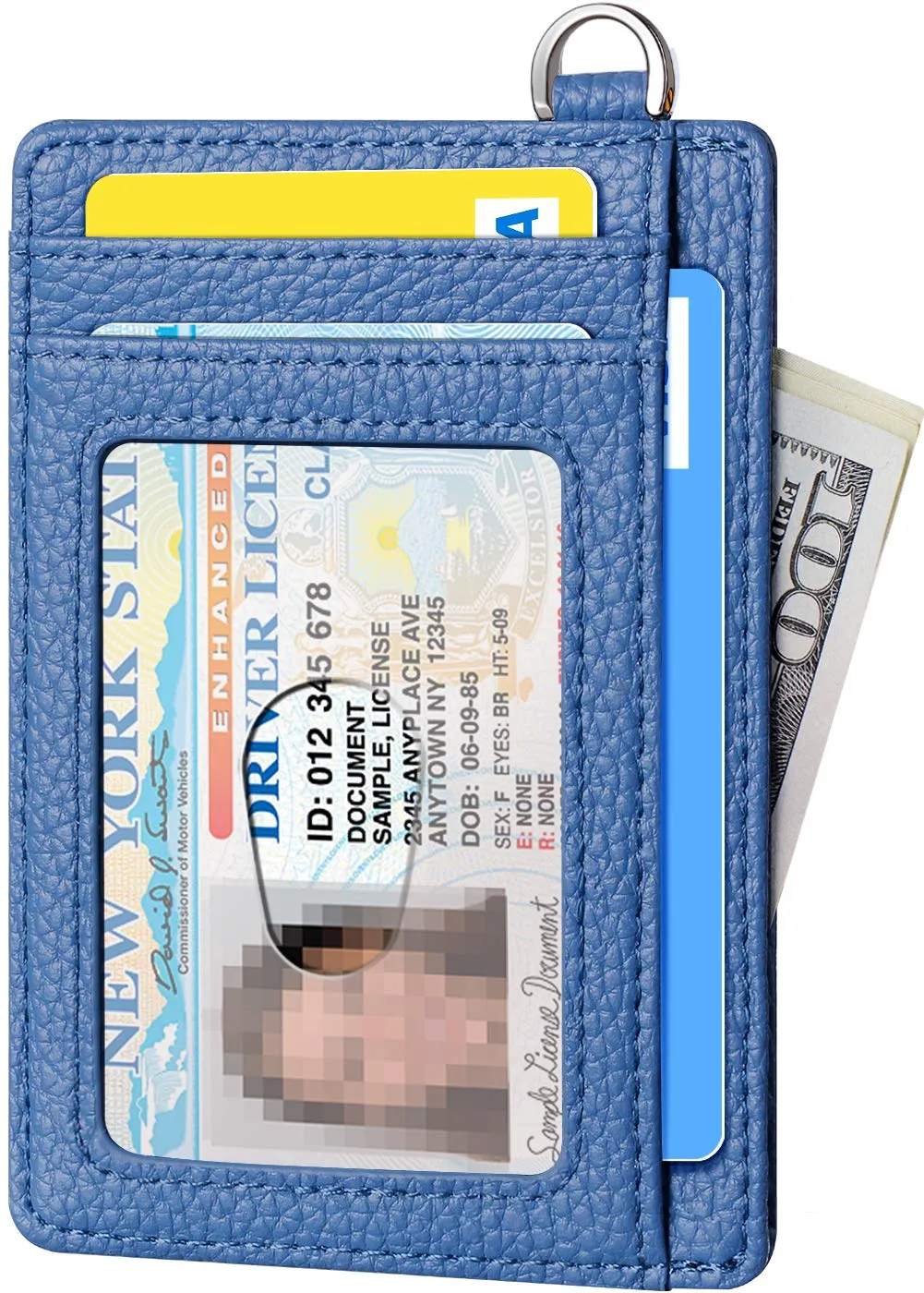 FurArt Porta Carte di Credito RFID Sottile per Uomo e Donna - immagine 2