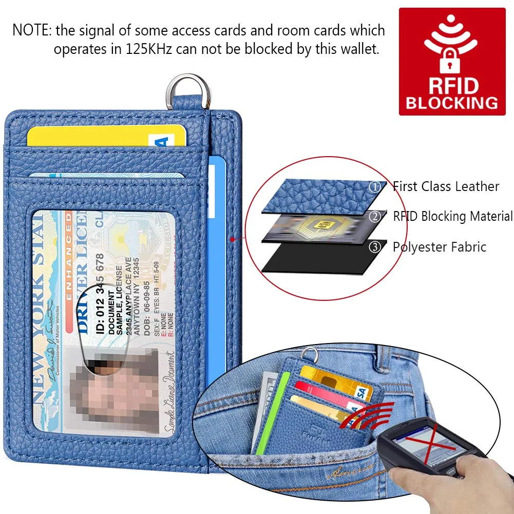 FurArt Porta Carte di Credito RFID Sottile per Uomo e Donna - immagine 6