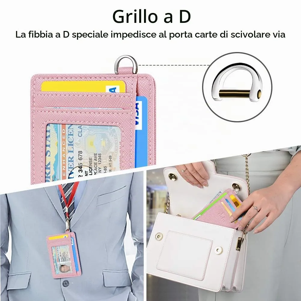 FurArt Porta Carte di Credito RFID Slim per Uomo e Donna - immagine 4