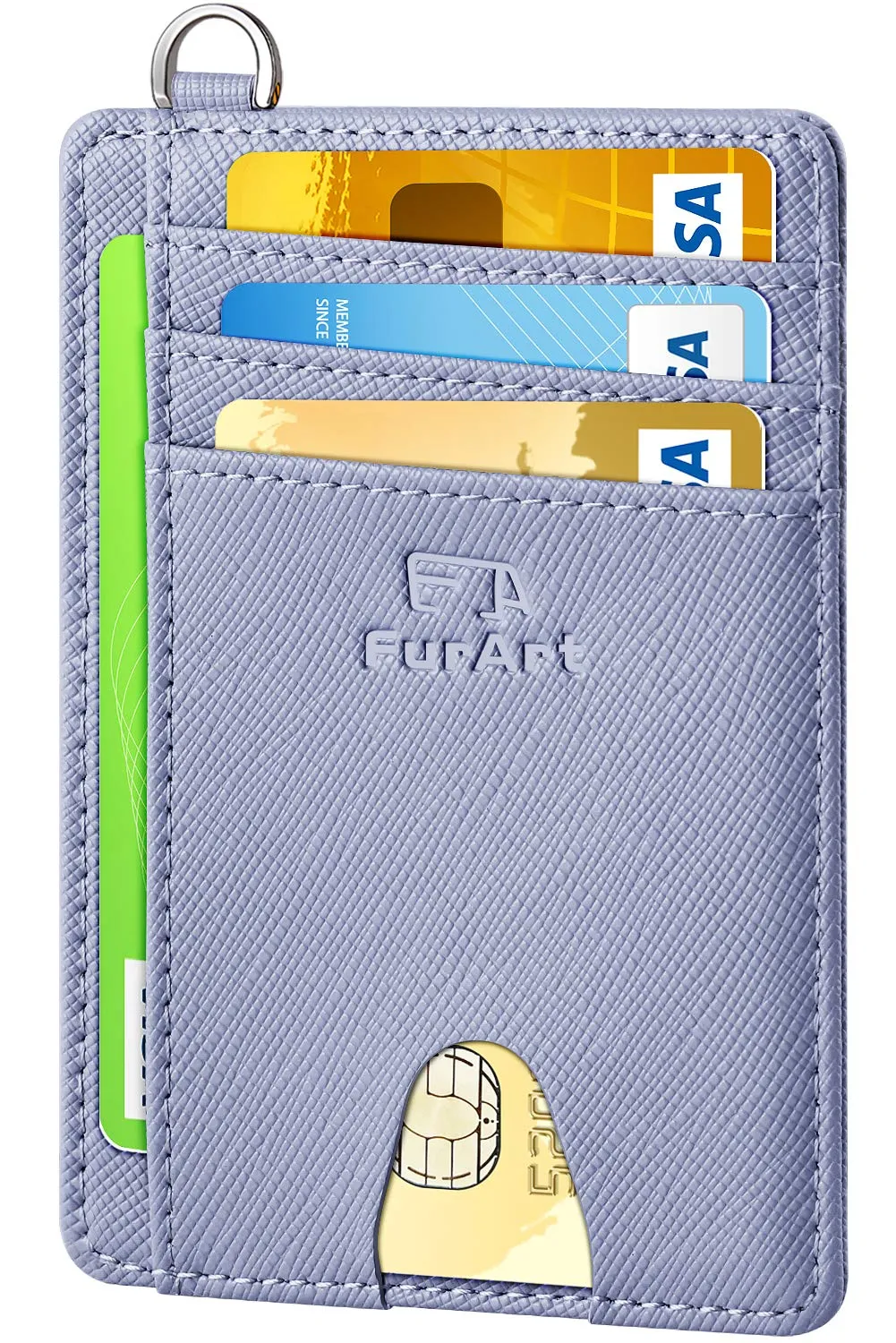 FurArt Porta Carte di Credito Slim con Protezione RFID per Uomo e Donna - immagine 1