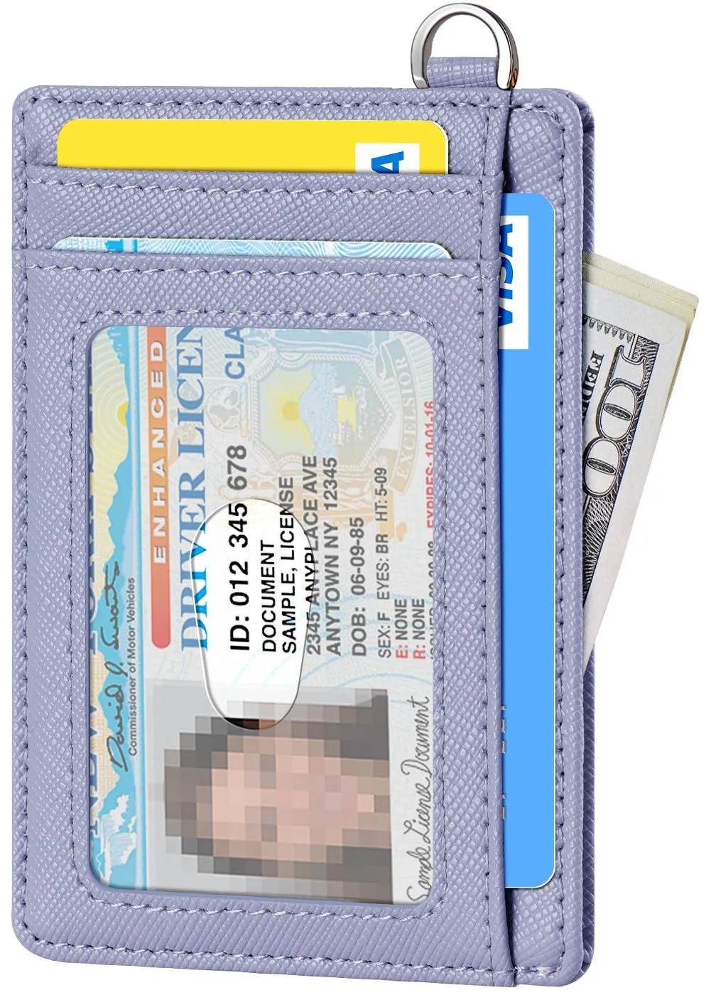 FurArt Porta Carte di Credito Slim con Protezione RFID per Uomo e Donna - immagine 2