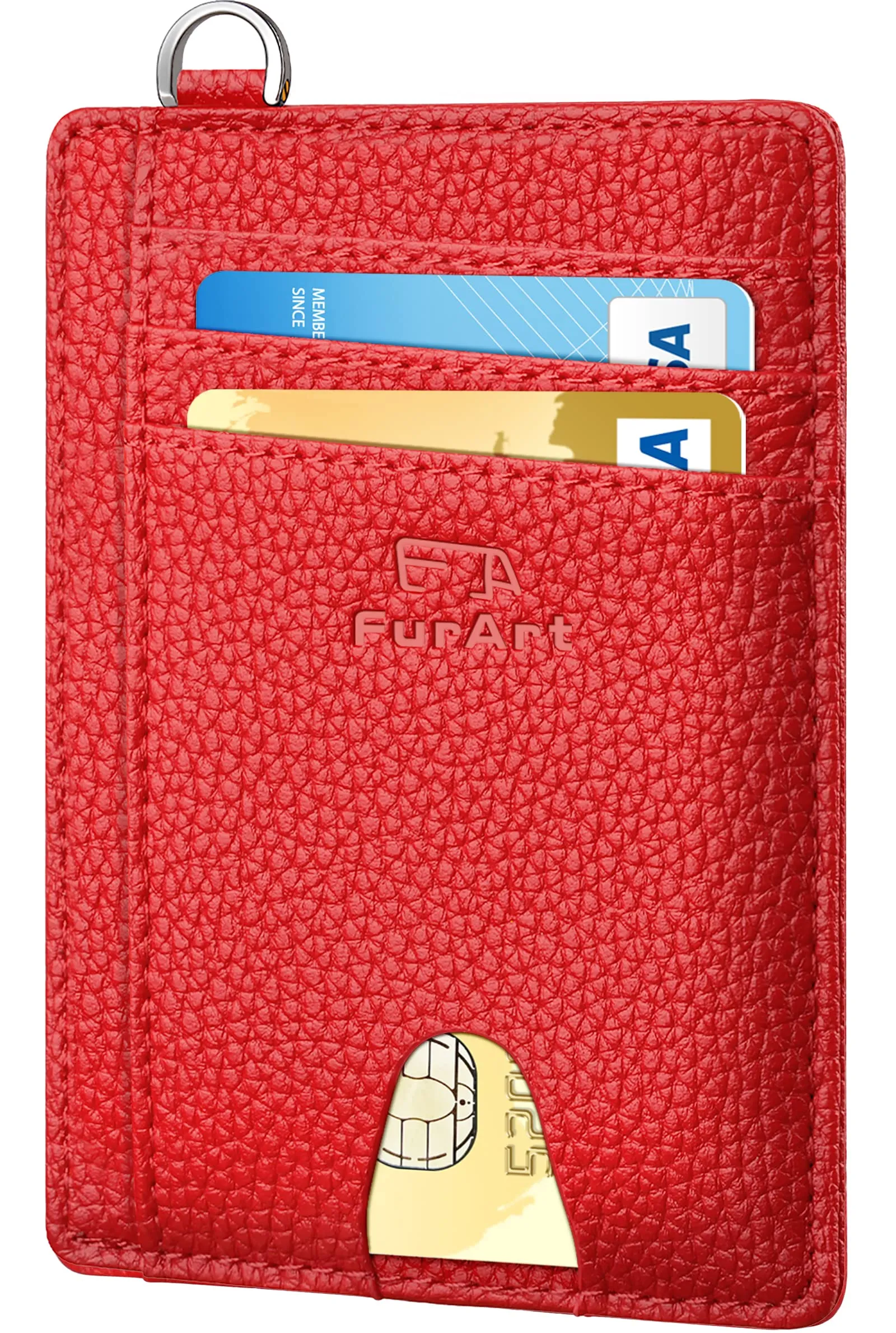 FurArt Porta Carte di Credito Slim con Protezione RFID per Uomo e Donna - immagine 1