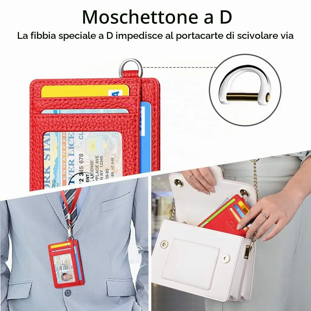 FurArt Porta Carte di Credito Slim con Protezione RFID per Uomo e Donna - immagine 4