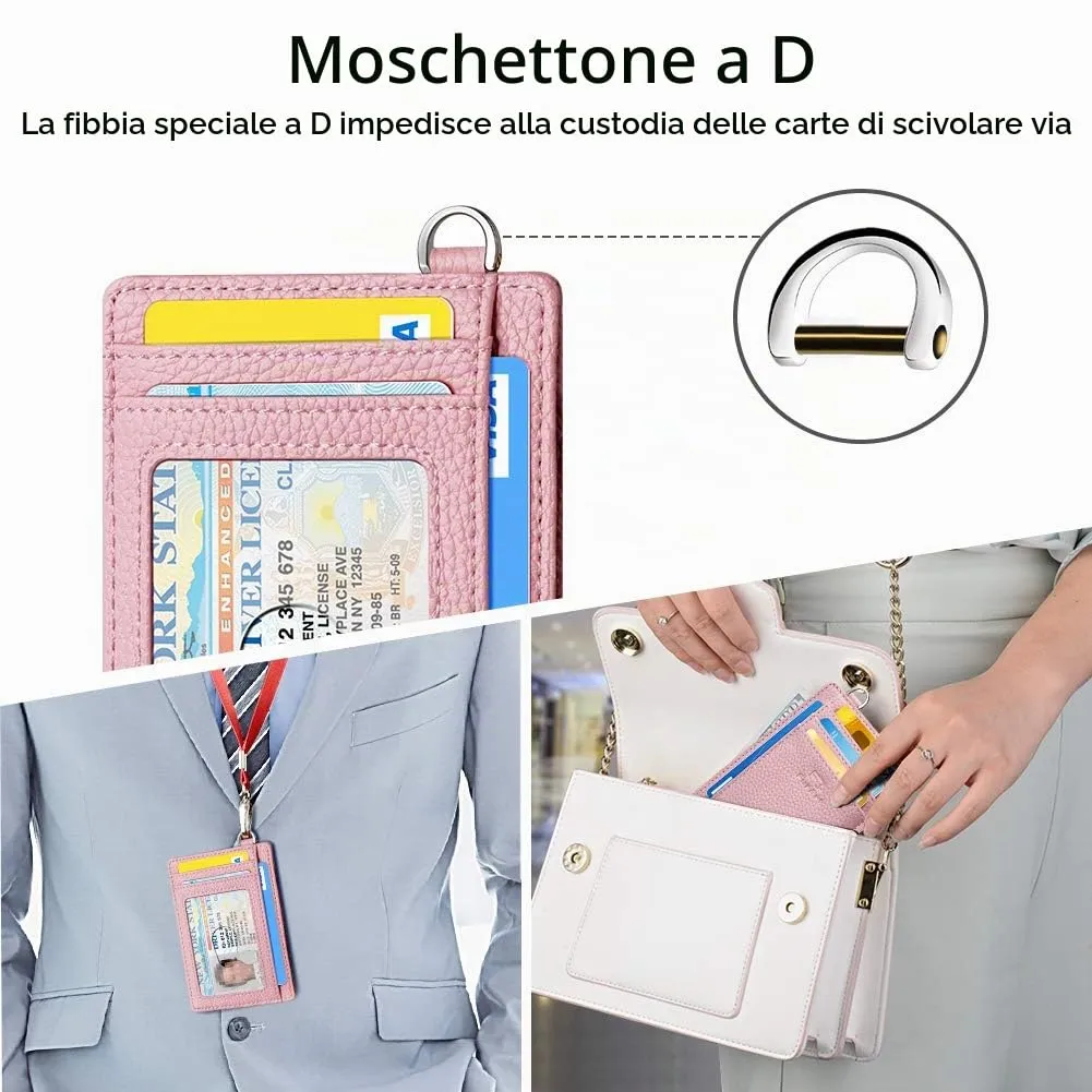 FurArt Porta Carte di Credito Slim con Protezione RFID per Uomo e Donna - immagine 4