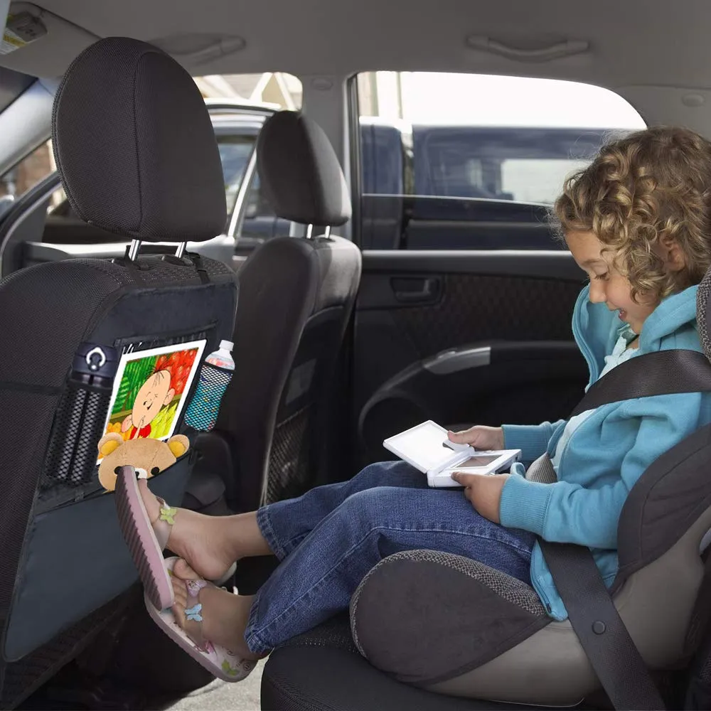 URAQT 2 pcs Protezione Sedile Auto Bambini,Multi-Tasca e Pocket - immagine 5