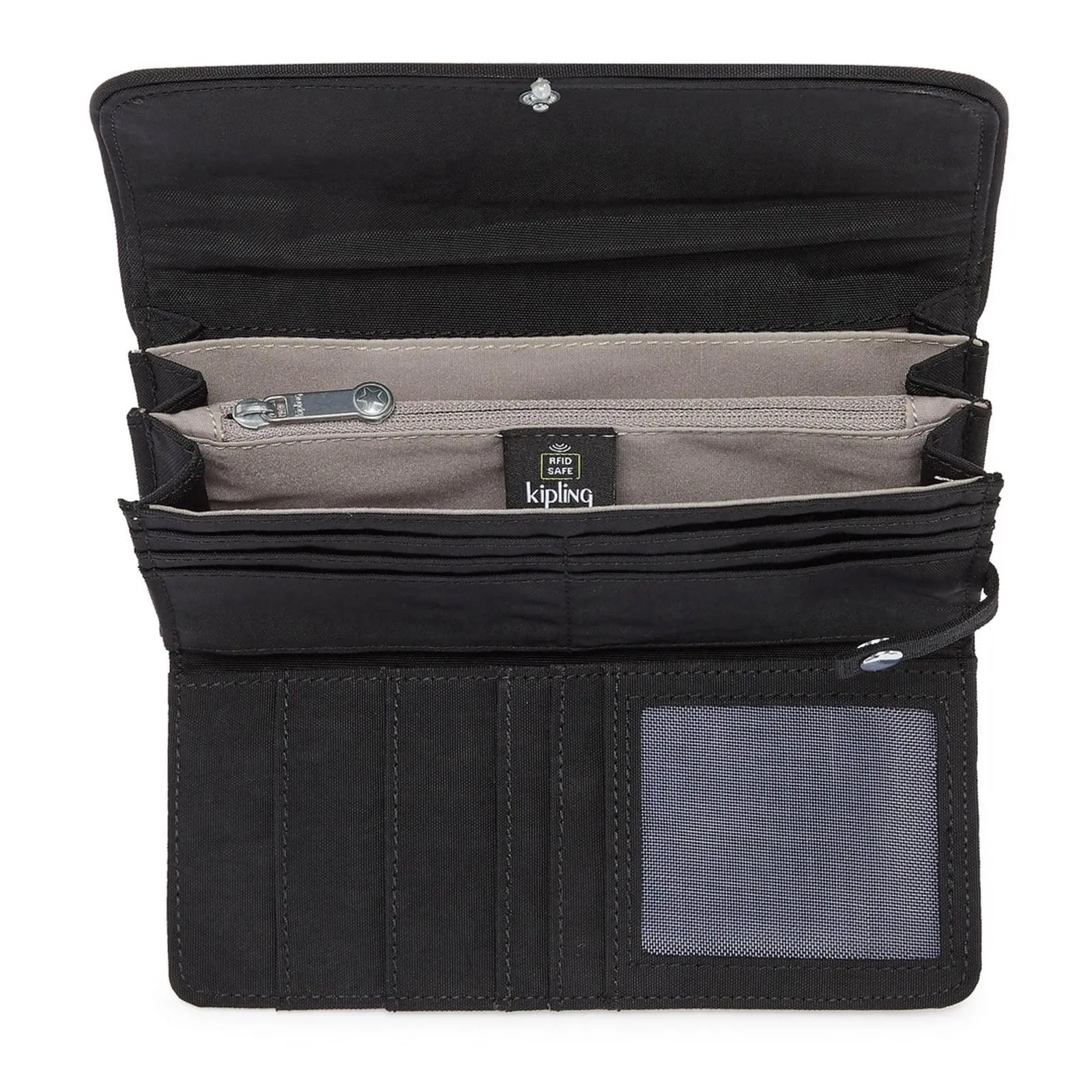 Kipling Money Land, Portafoglio Donna, Black Noir, Taglia Unica - immagine 2
