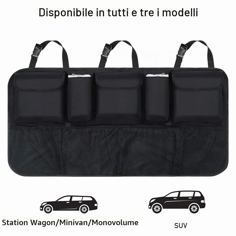 URAQT Protezione Sedile Auto Bambini, Organizer Impermeabile Resistente - immagine 4