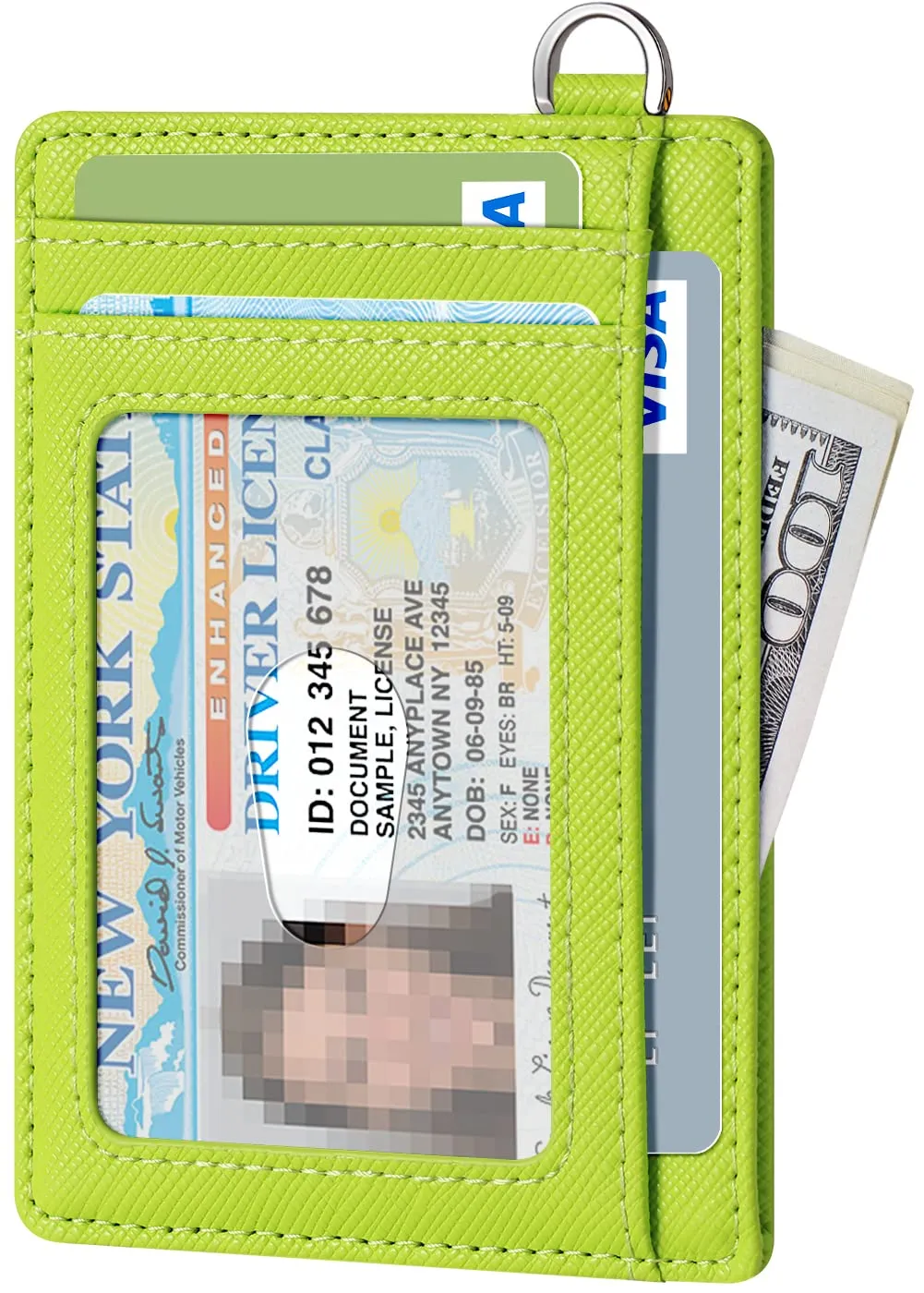 FurArt Porta Carte di Credito Slim con Protezione RFID per Uomo e Donna - immagine 2