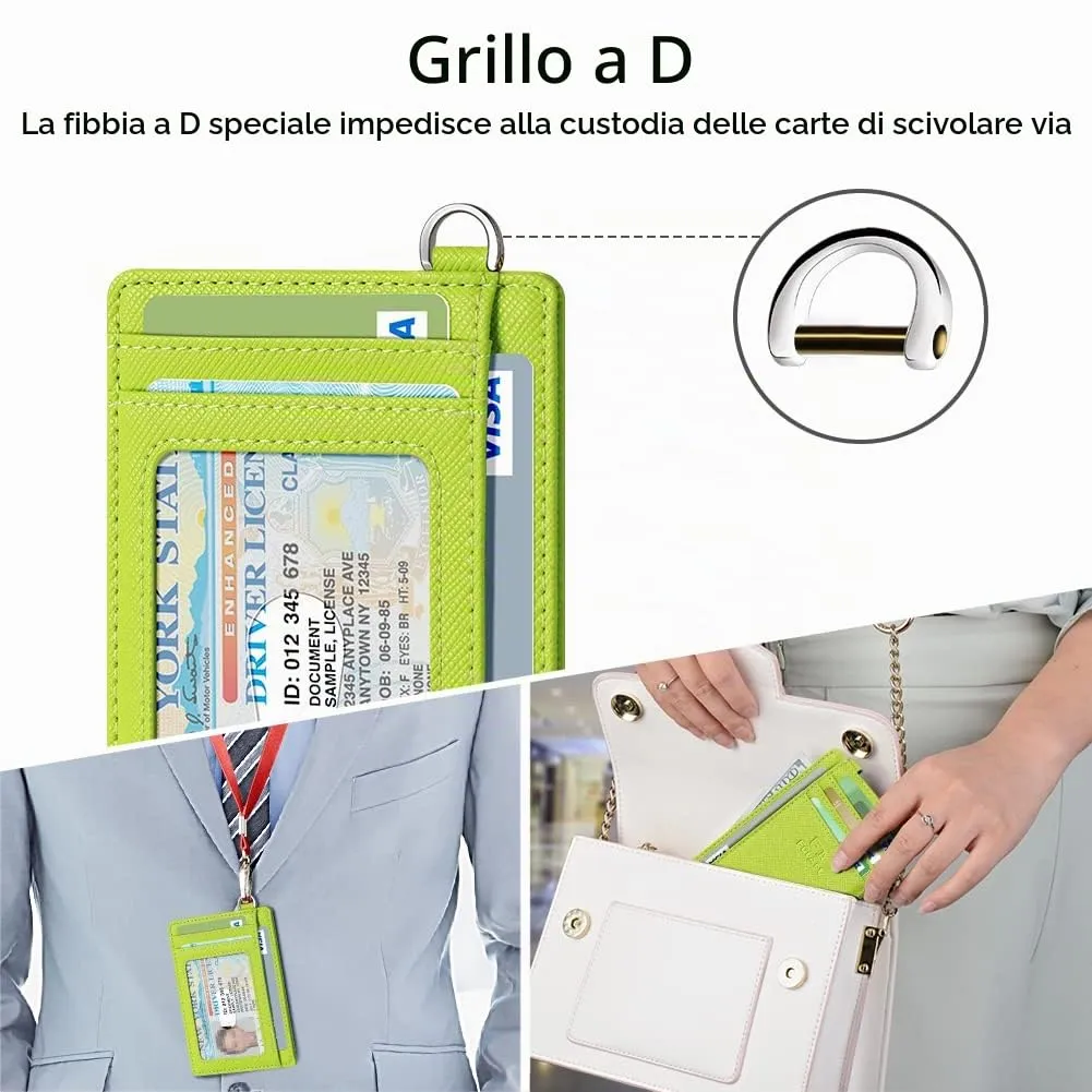 FurArt Porta Carte di Credito Slim con Protezione RFID per Uomo e Donna - immagine 4