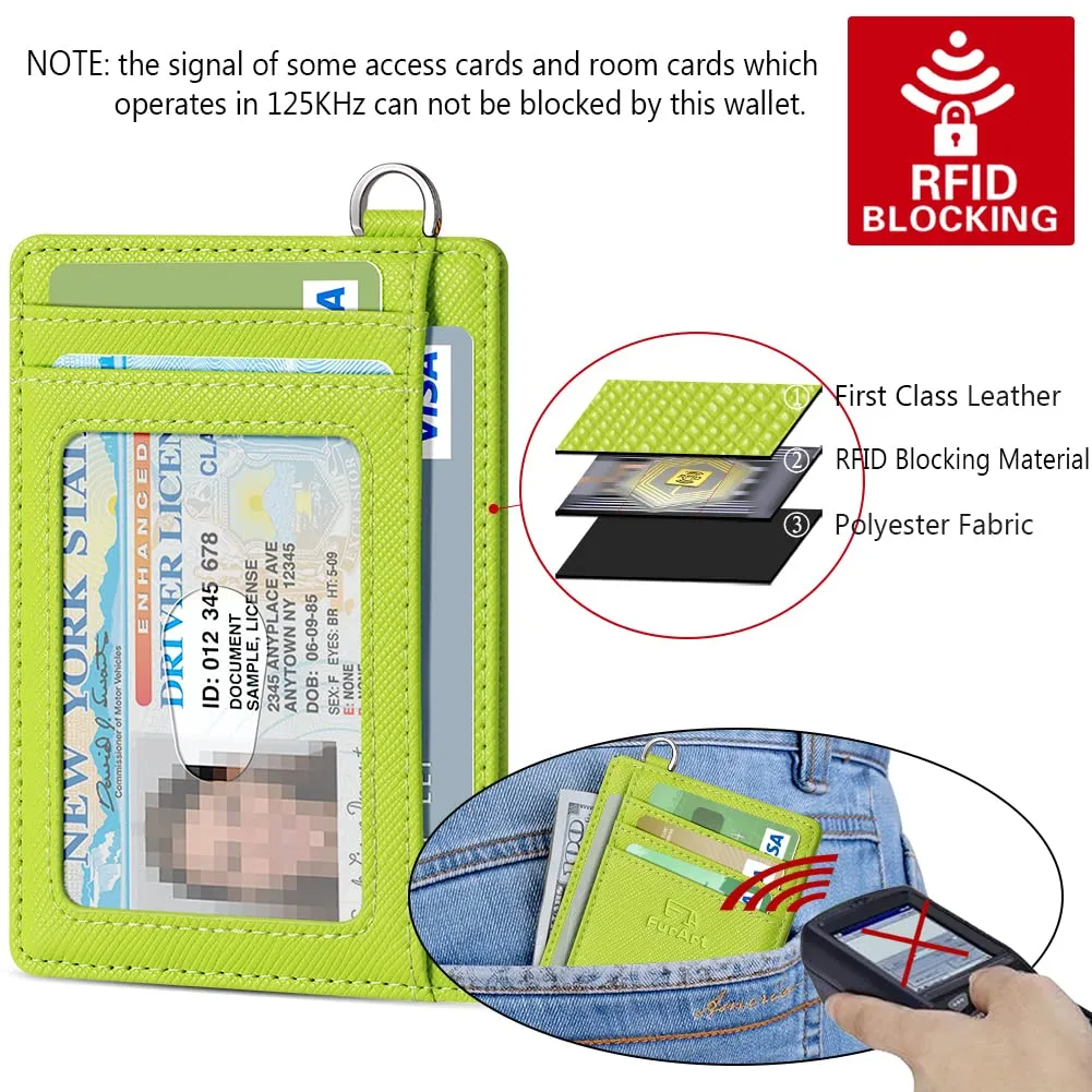 FurArt Porta Carte di Credito Slim con Protezione RFID per Uomo e Donna - immagine 5
