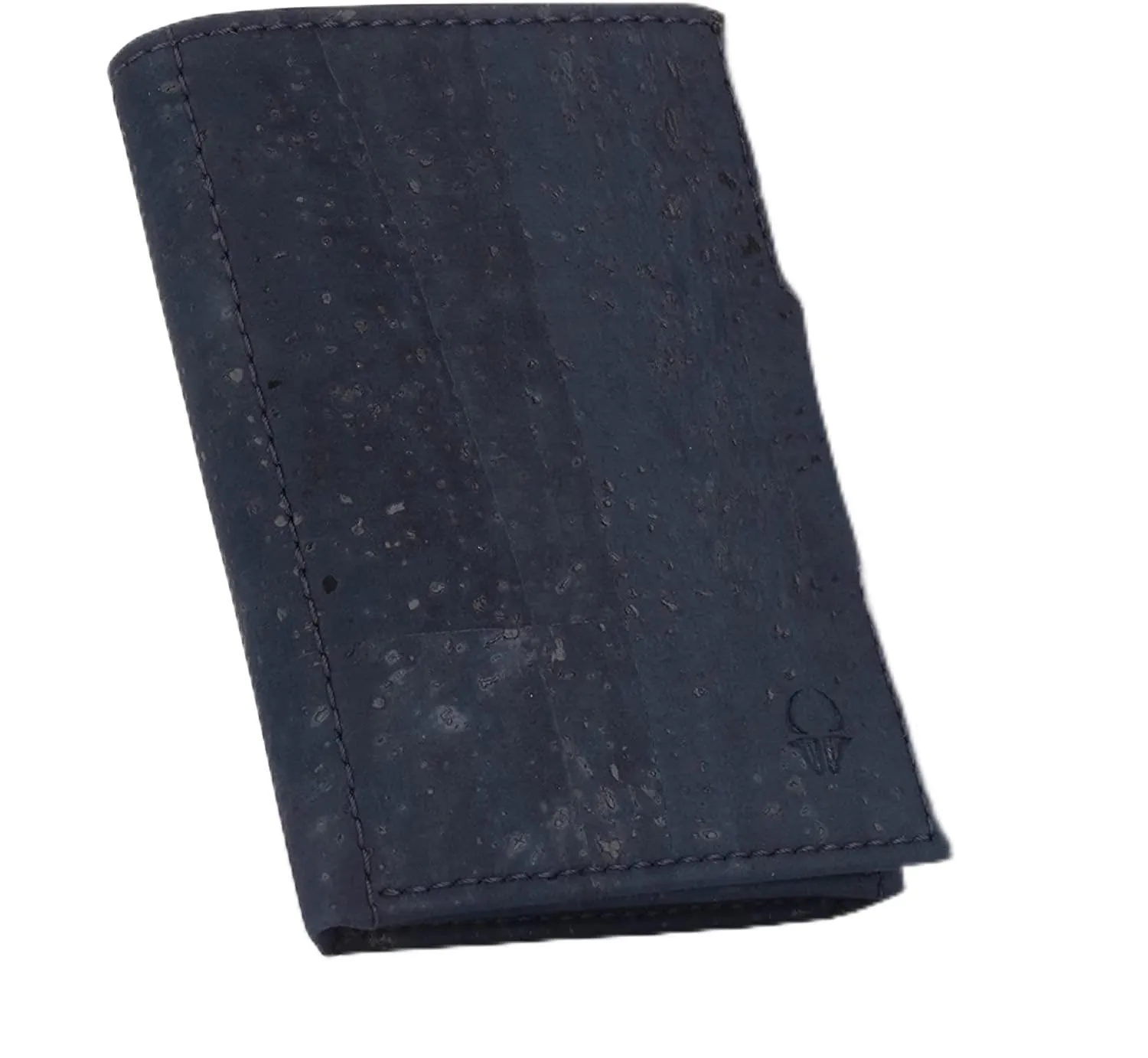 DONBOLSO Portafoglio in Pelle di Sughero NextGen Vegana con Portamonete e Protezione RFID, Blu - immagine 1