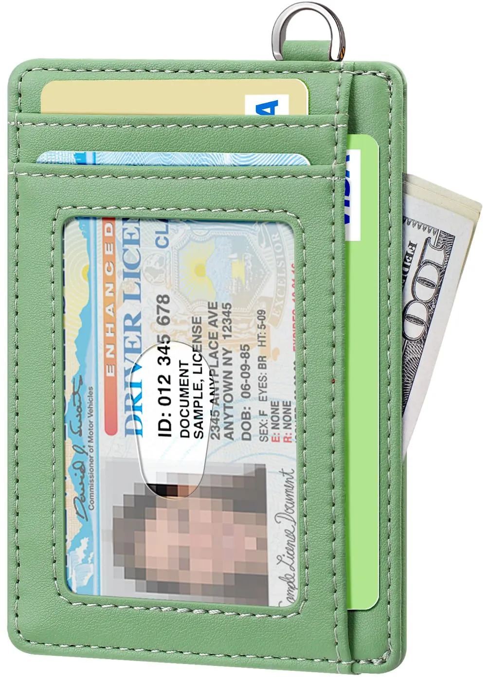 FurArt Porta Carte di Credito Slim con Protezione RFID per Uomo e Donna - immagine 2