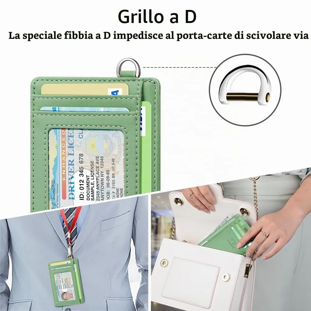 FurArt Porta Carte di Credito Slim con Protezione RFID per Uomo e Donna - immagine 4