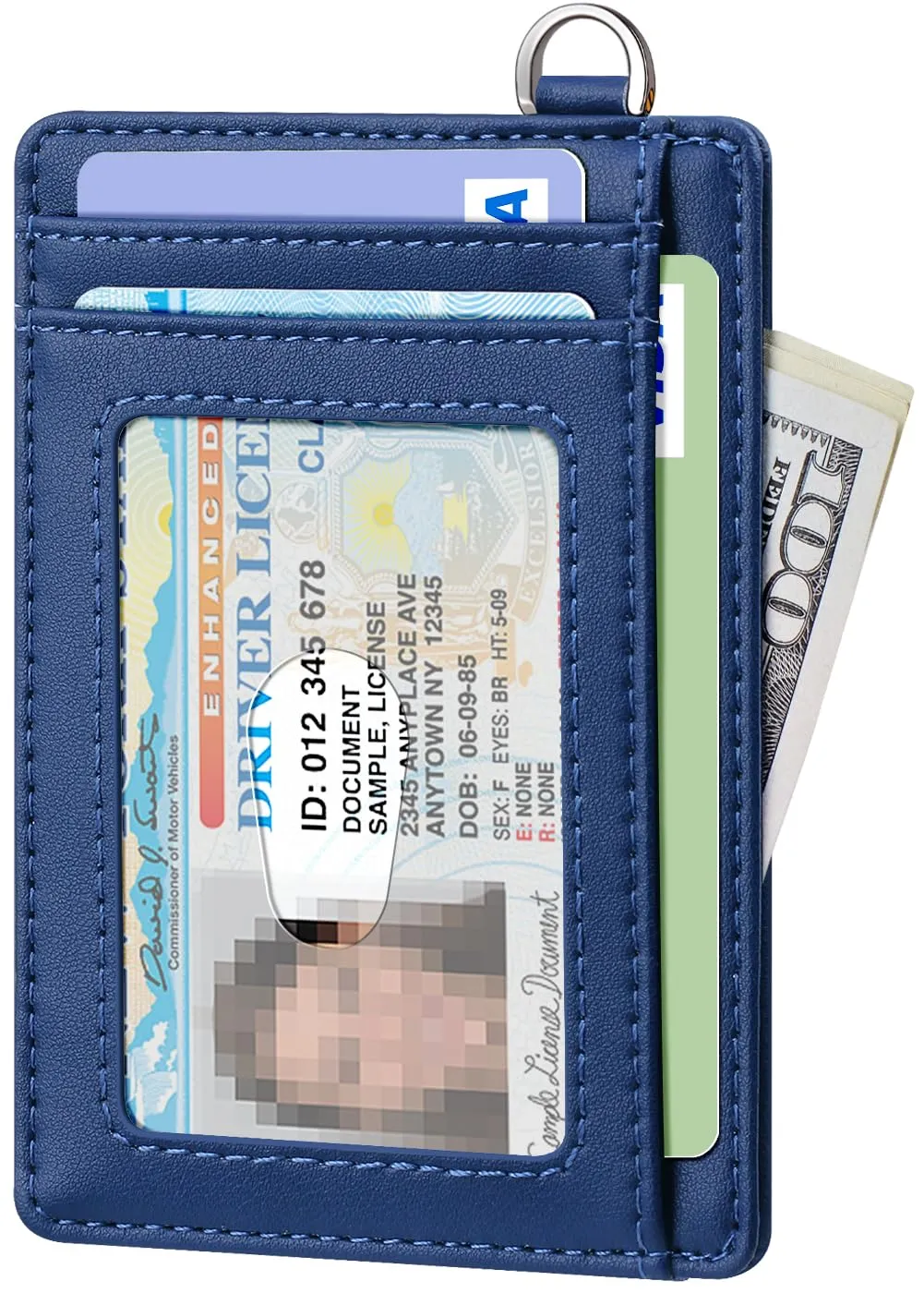 FurArt Porta Carte di Credito Slim con Protezione RFID per Uomo e Donna - immagine 2