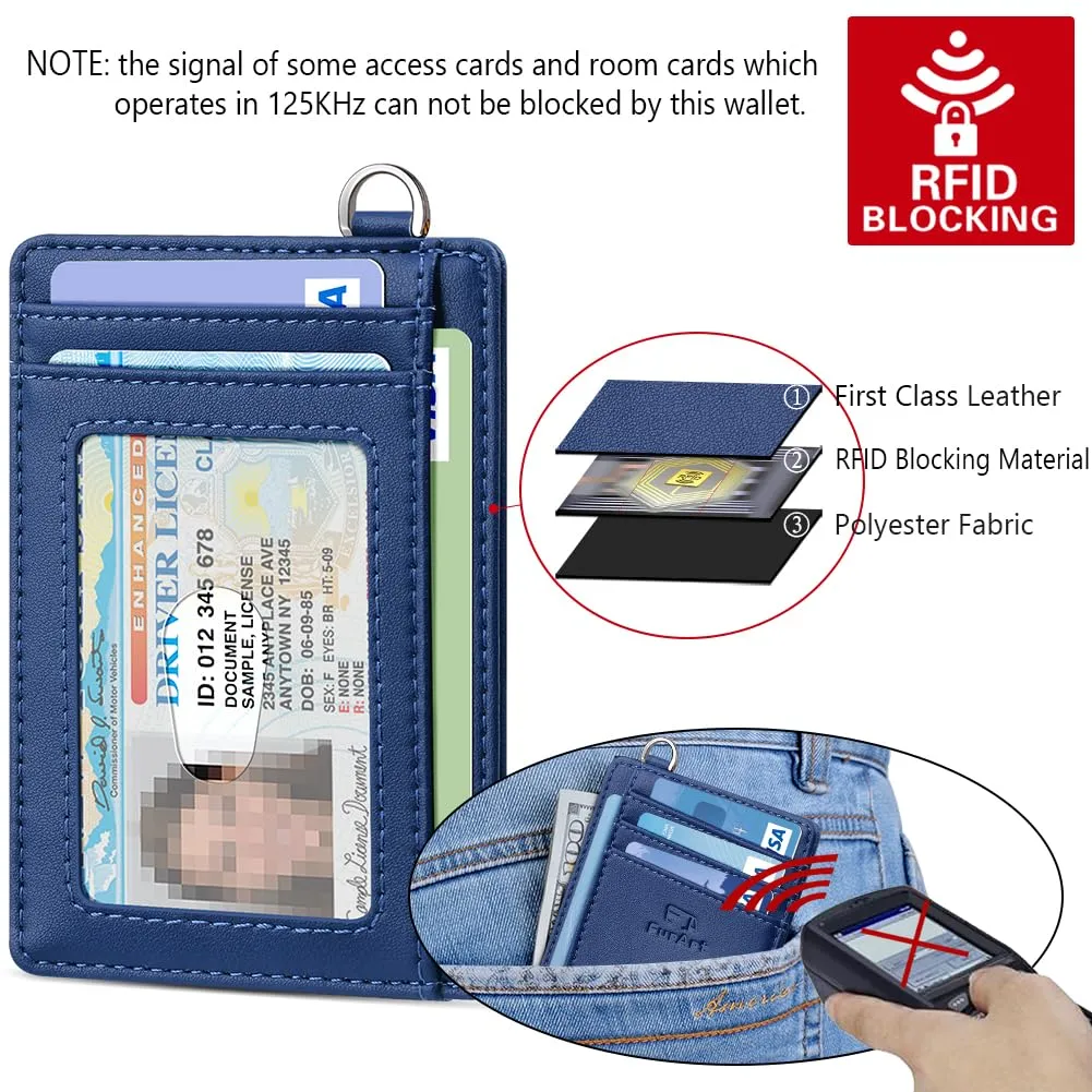 FurArt Porta Carte di Credito Slim con Protezione RFID per Uomo e Donna - immagine 5