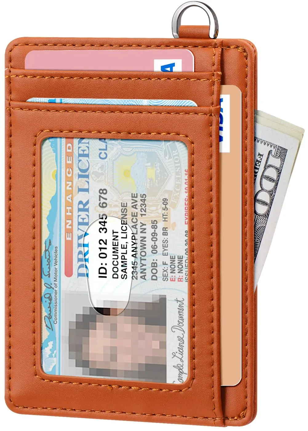 FurArt Porta Carte di Credito Slim con Protezione RFID per Uomo e Donna - immagine 2