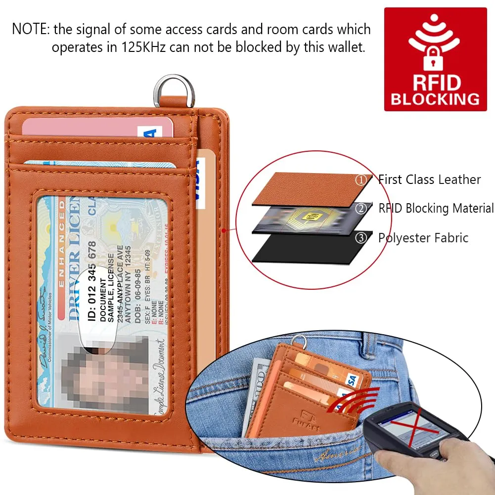 FurArt Porta Carte di Credito Slim con Protezione RFID per Uomo e Donna - immagine 5