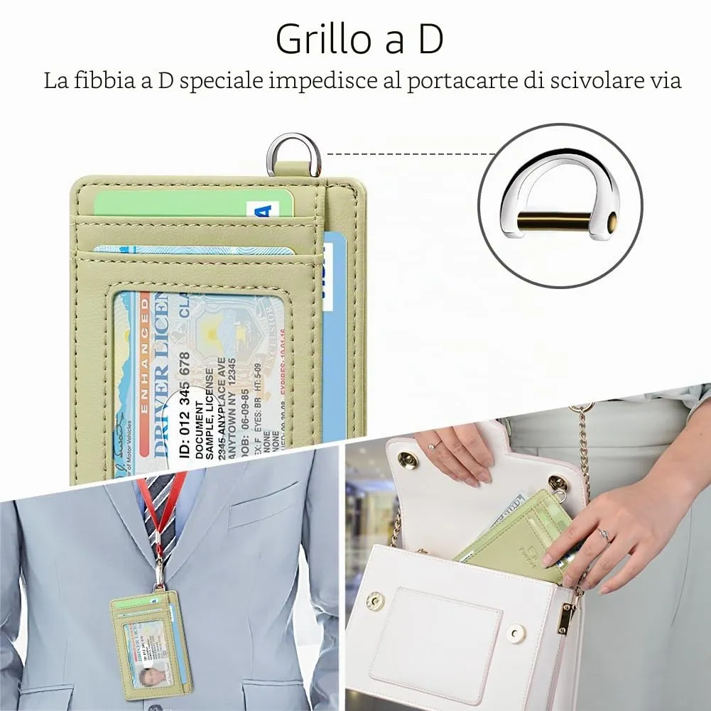 FurArt Porta Carte di Credito Slim con Protezione RFID per Uomo e Donna - immagine 4