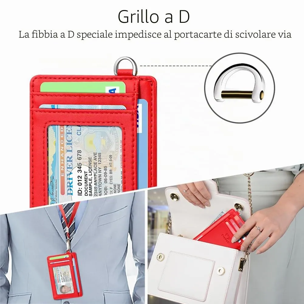 FurArt Porta Carte di Credito Slim con Protezione RFID per Uomo e Donna - immagine 4