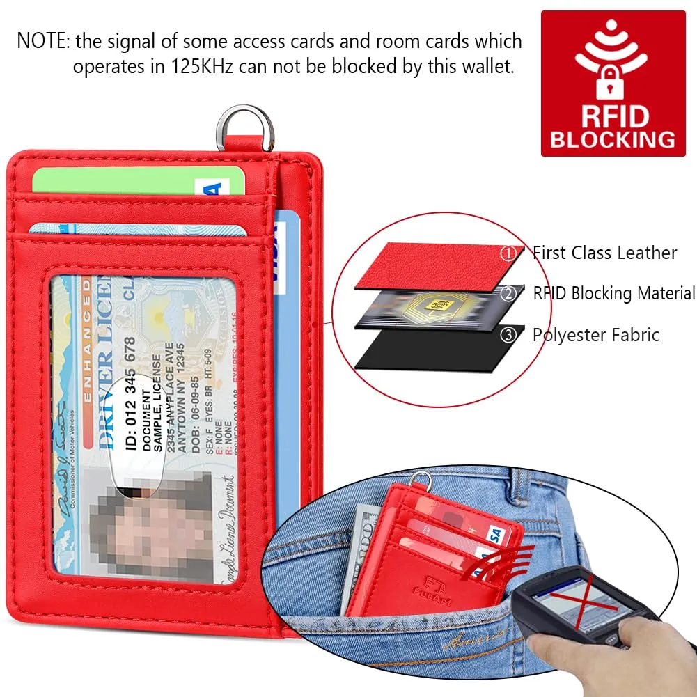 FurArt Porta Carte di Credito Slim con Protezione RFID per Uomo e Donna - immagine 5
