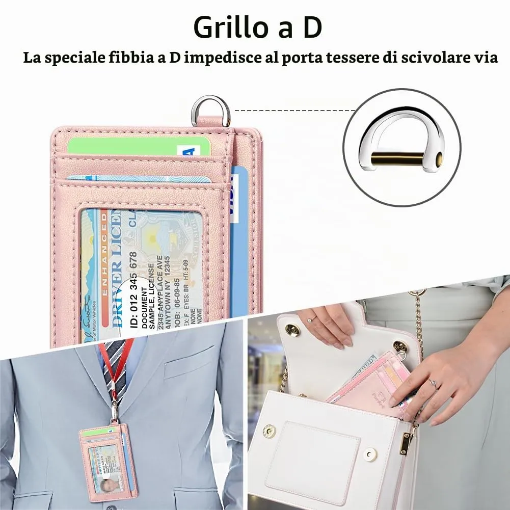 FurArt Porta Carte di Credito Slim con Protezione RFID per Uomo e Donna - immagine 4