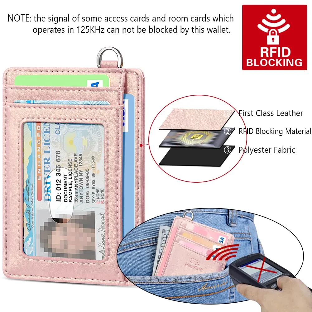 FurArt Porta Carte di Credito Slim con Protezione RFID per Uomo e Donna - immagine 5