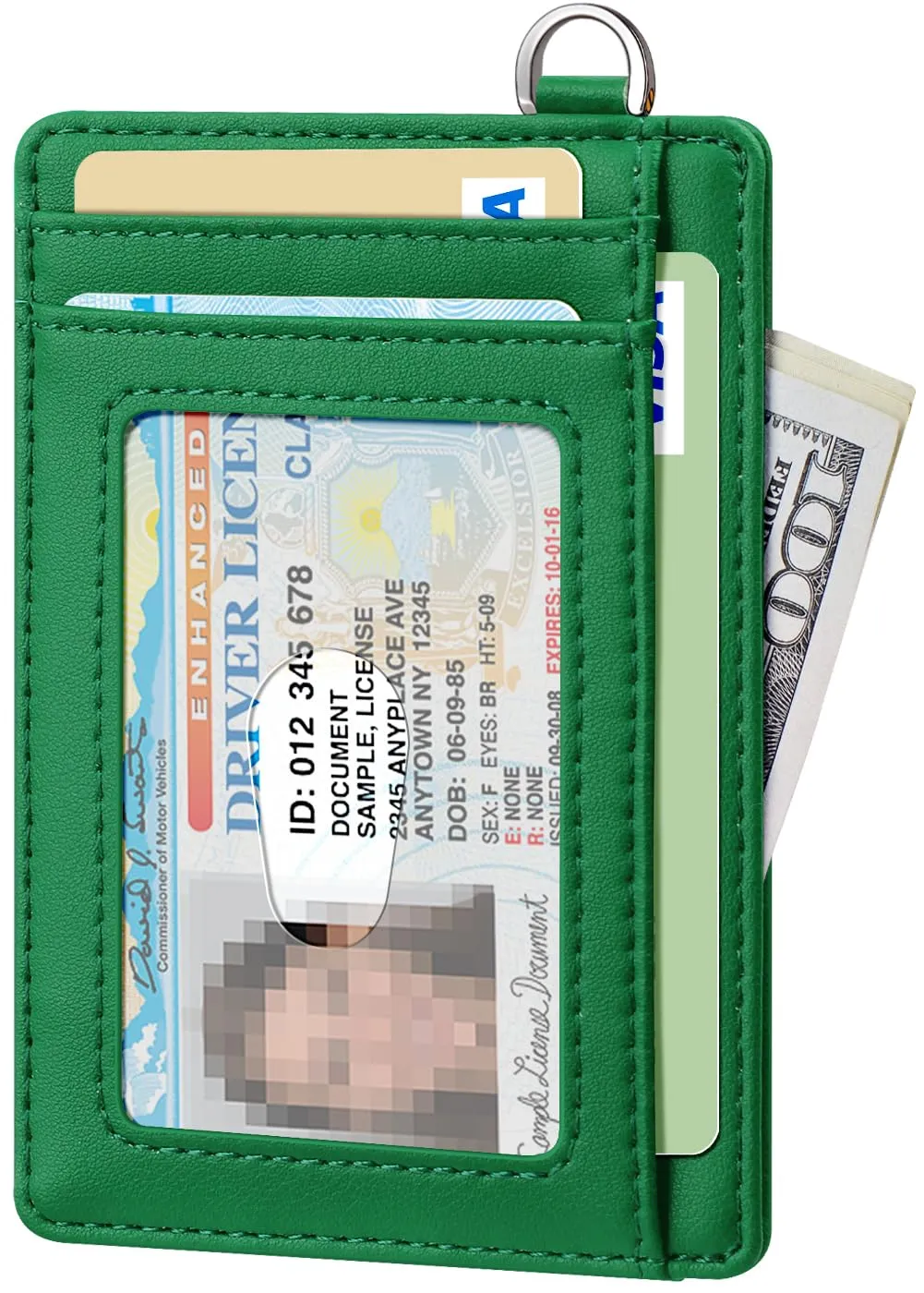 FurArt Porta Carte di Credito RFID Sottile per Uomo e Donna - immagine 2