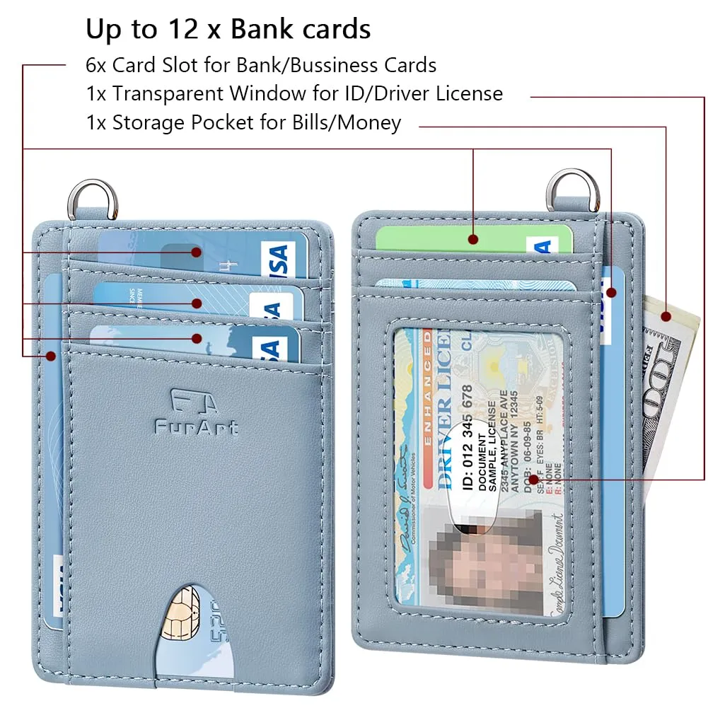 FurArt Porta Carte di Credito Slim con Protezione RFID - immagine 6