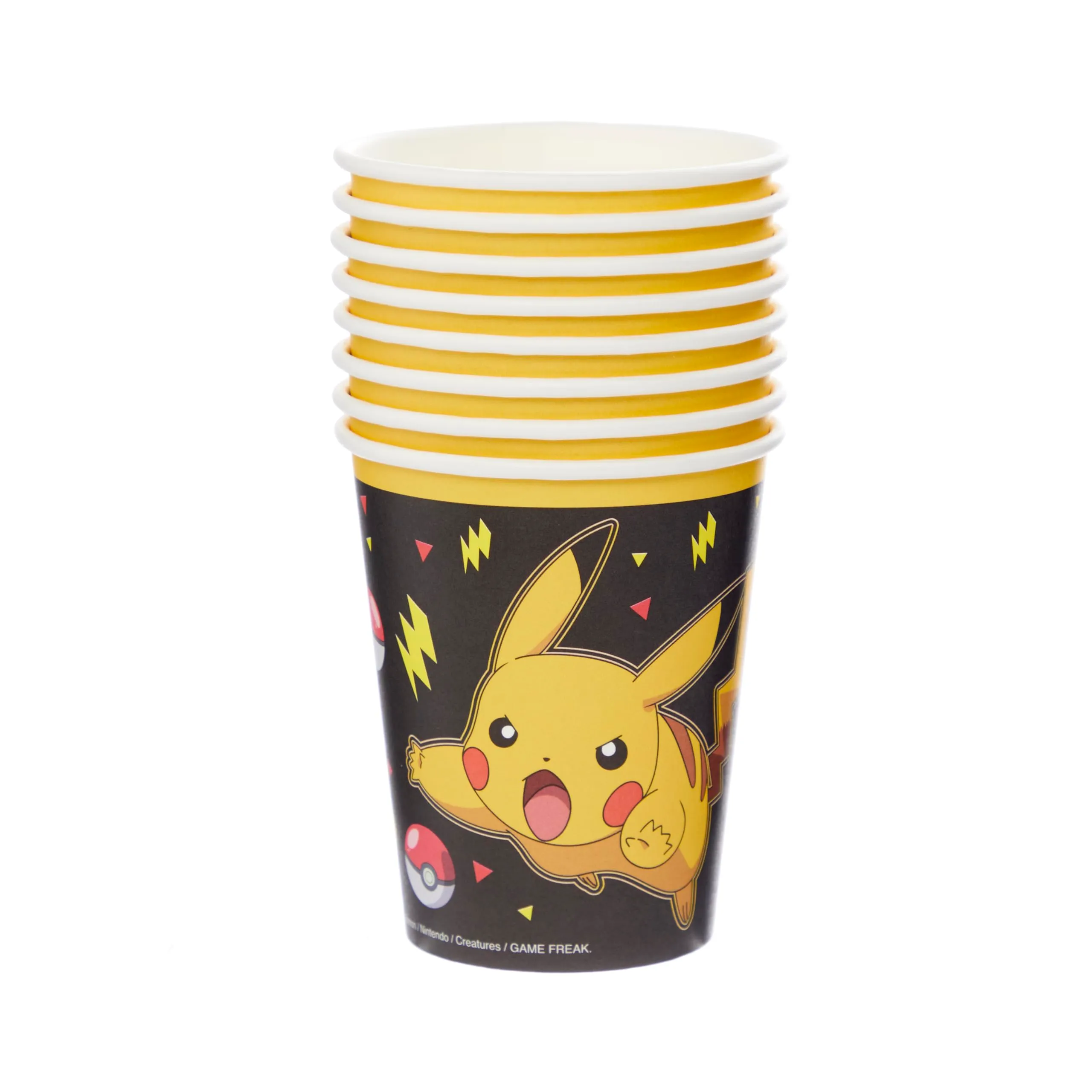 Amscan 9917106-66 Bicchieri di carta Pokémon, confezione da 8 - immagine 2