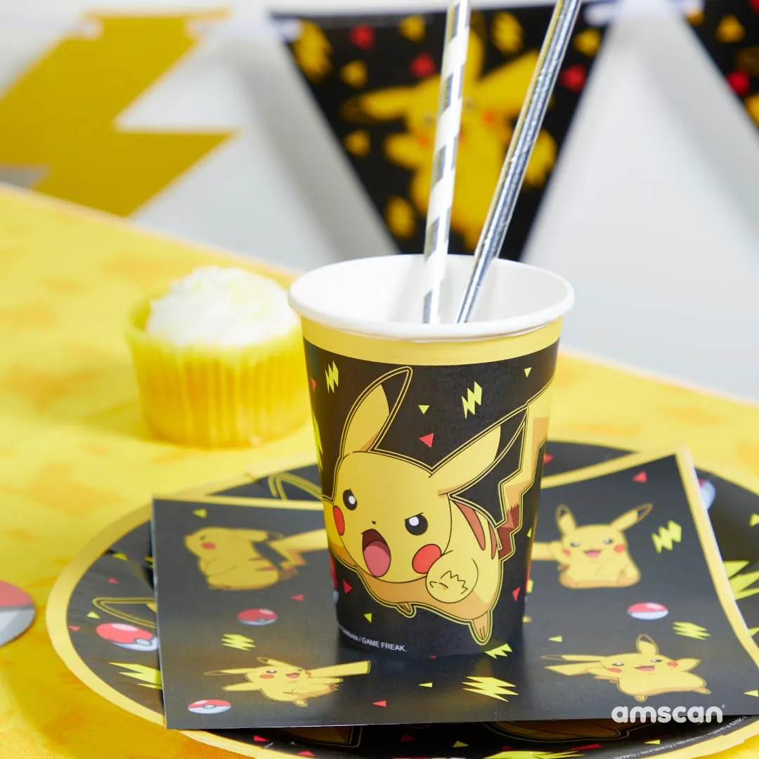 Amscan 9917106-66 Bicchieri di carta Pokémon, confezione da 8 - immagine 4