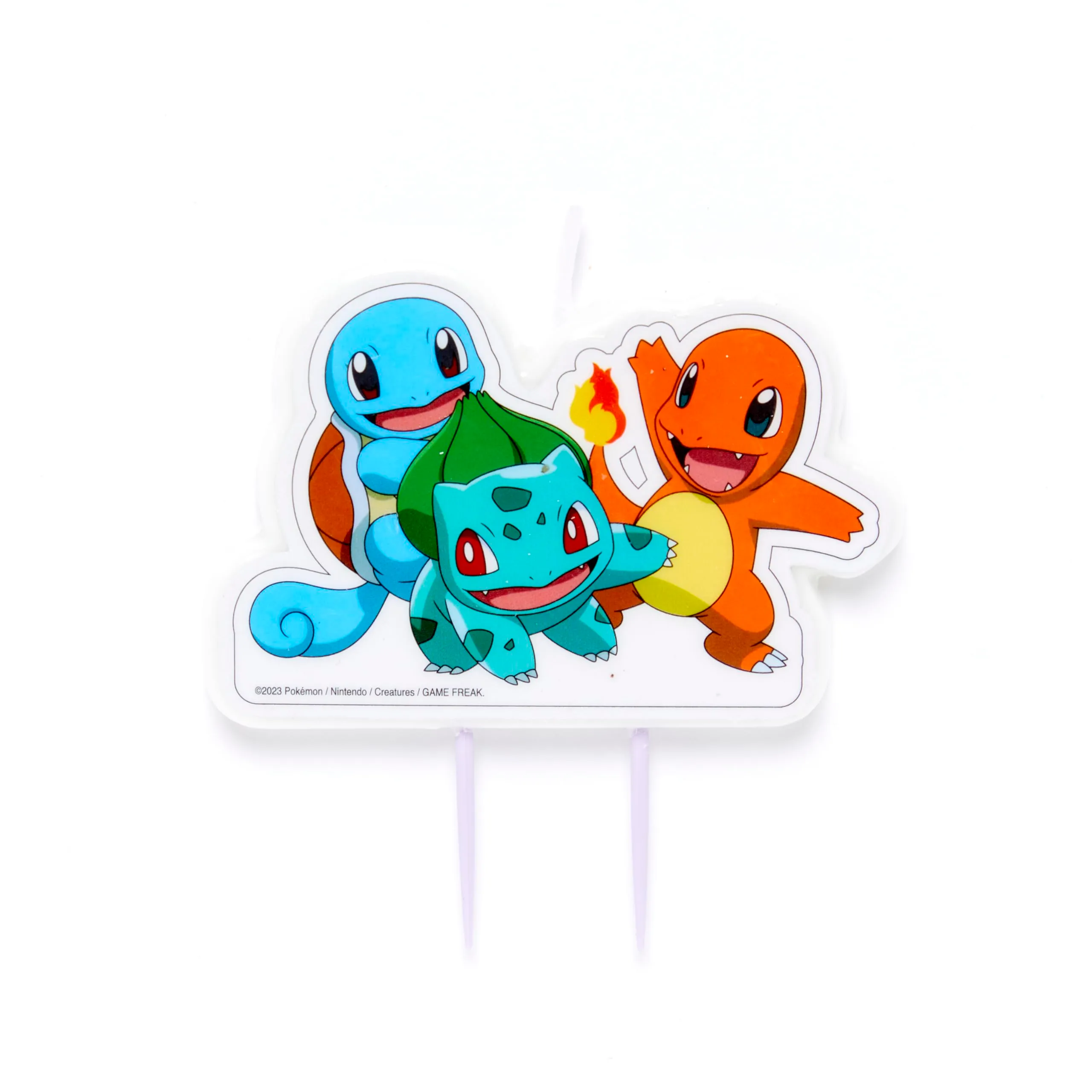 Amscan 9917120 Candele per Torta Pokémon su Steccini in Legno, 8,3 x 5,5 cm - immagine 2