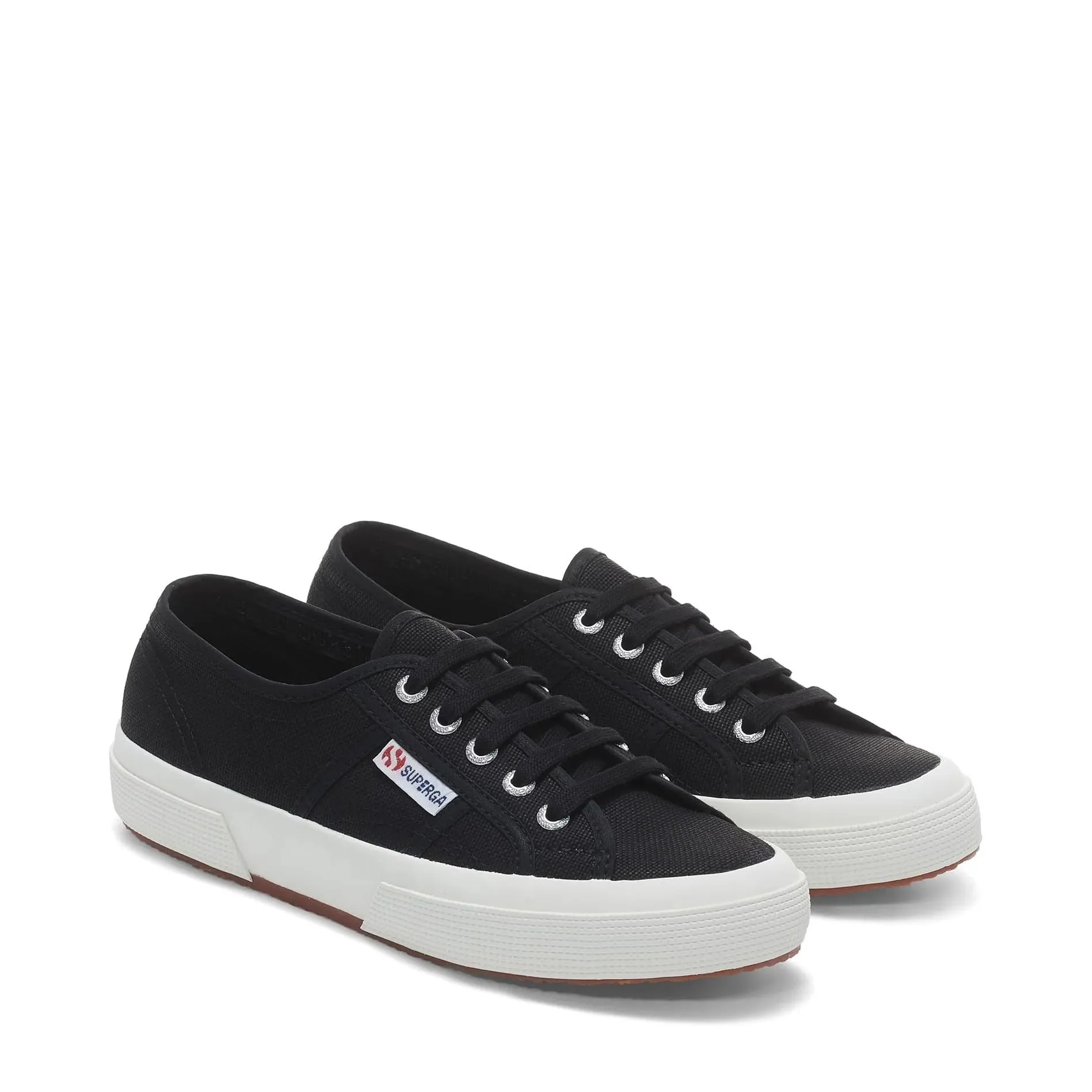 Superga 2750-Cotu Classic Low Top Sneakers, Unisex, Black F Avorio ADK Sp, 43 EU - immagine 2