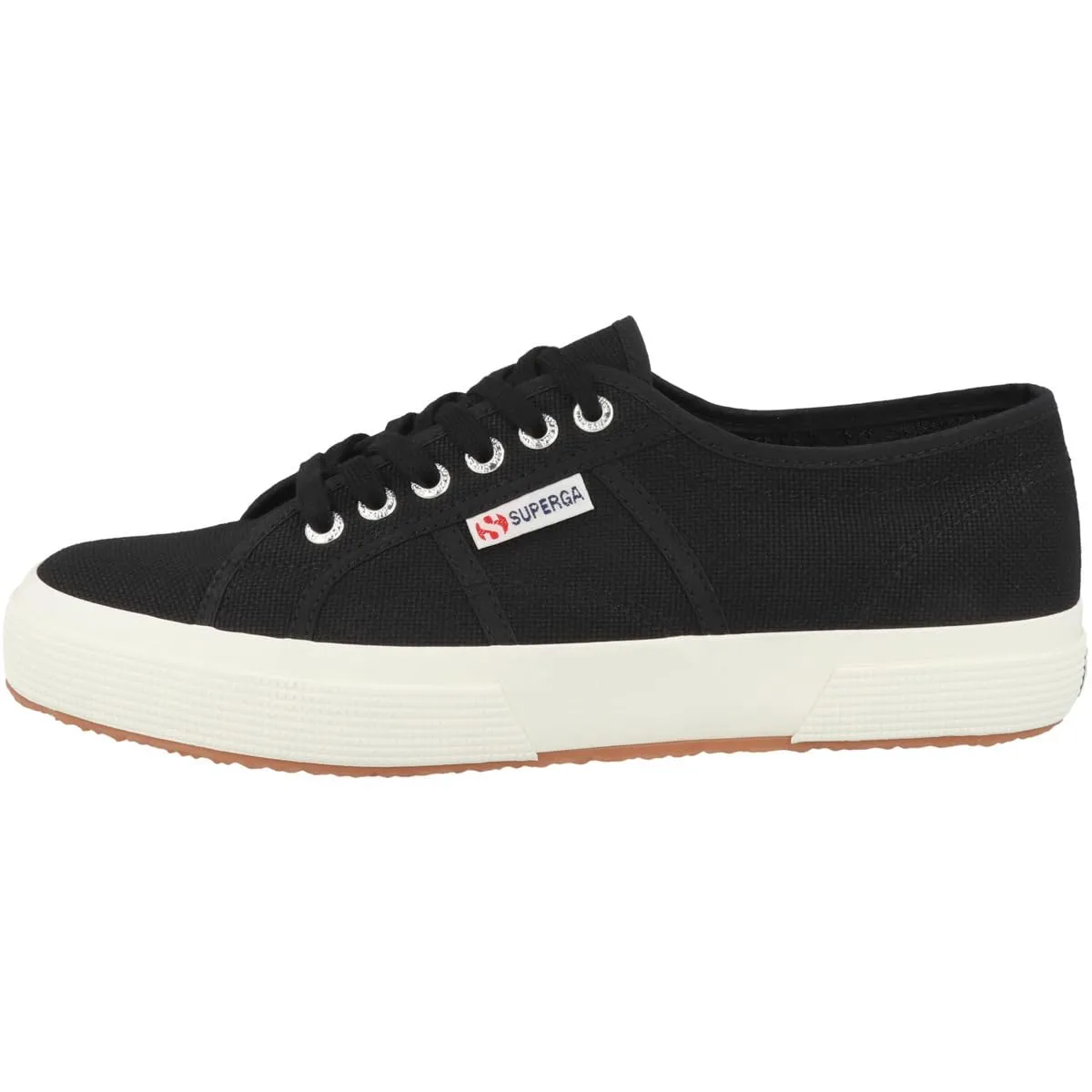 Superga 2750-Cotu Classic Low Top Sneakers, Unisex, Black F Avorio ADK Sp, 36 EU - immagine 1