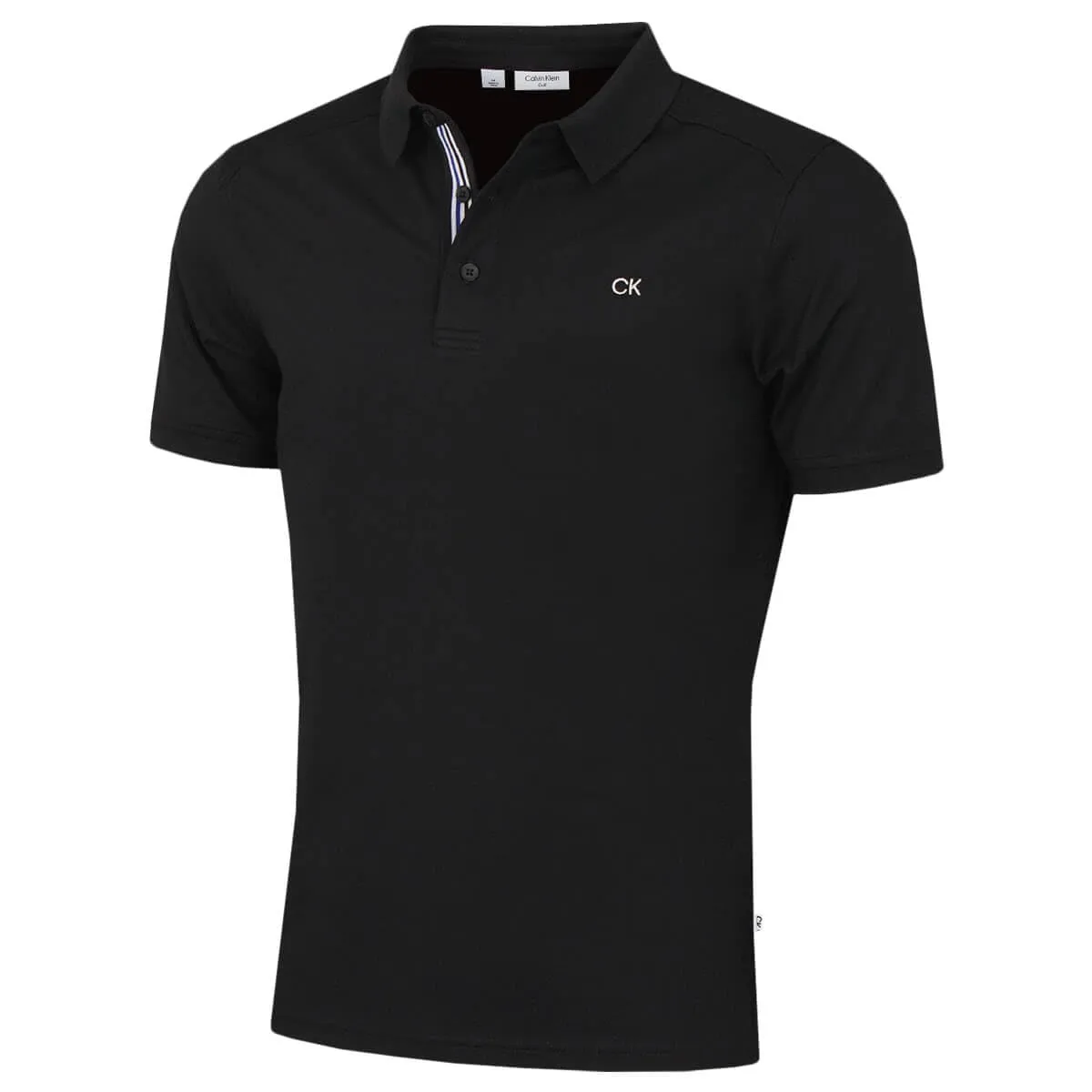 Calvin Klein Uomo Polo Golf Campus - Nero Sport - 4XL - immagine 1