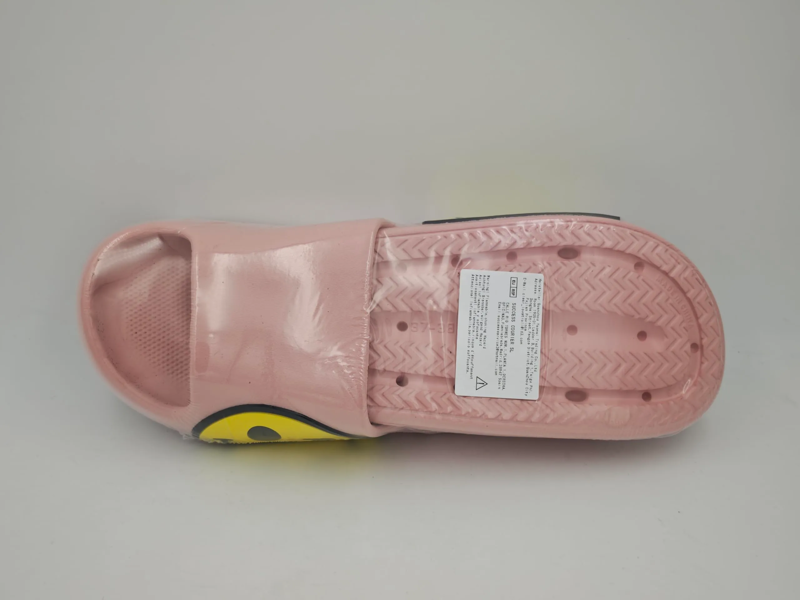 Waysoland Ciabatte Sandali in EVA Antiscivolo Unisex e Bambini, Rosa, 39/40 EU - immagine 2