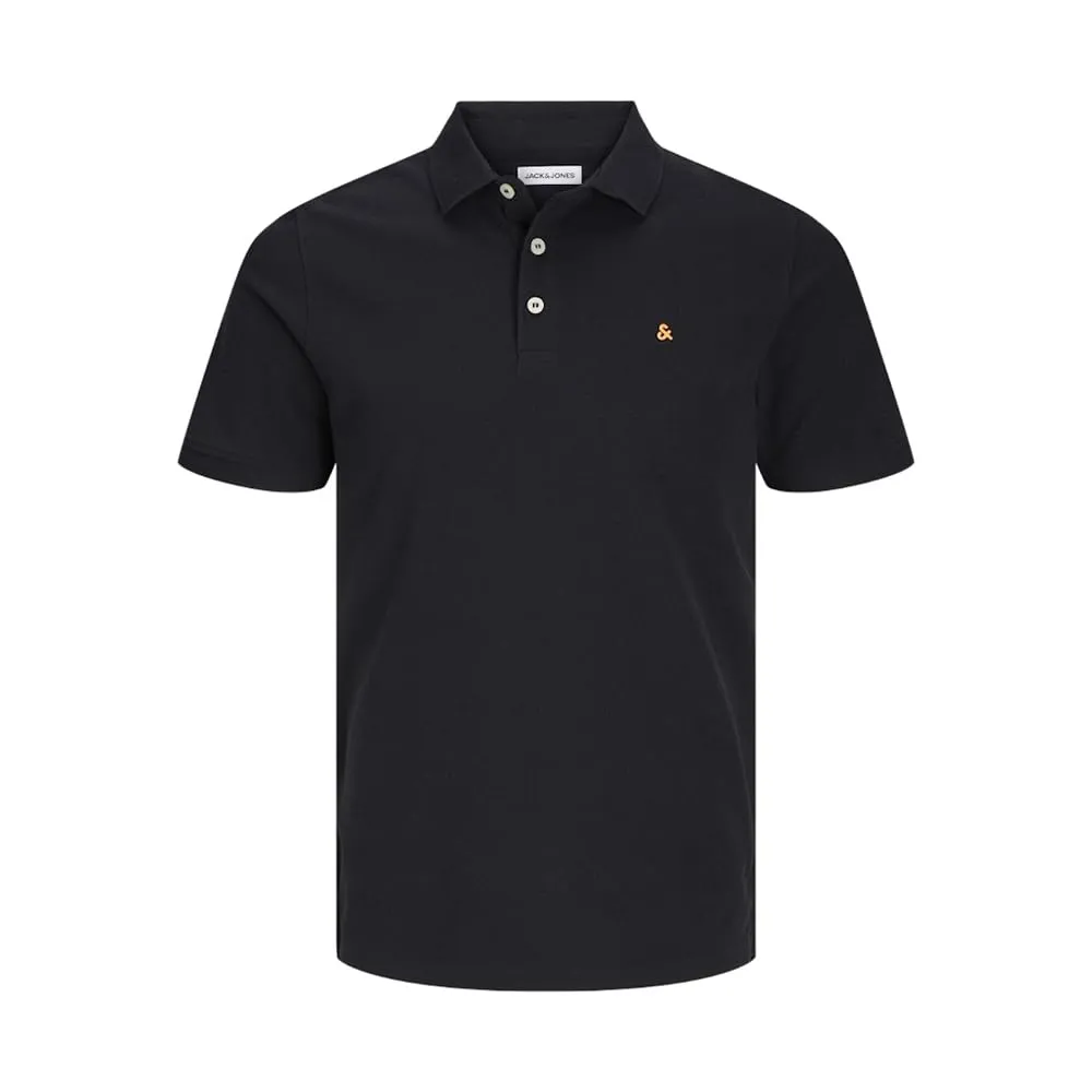 Jack & Jones Jjepaulos Polo Shirt, Black Detail Classic, L - immagine 1
