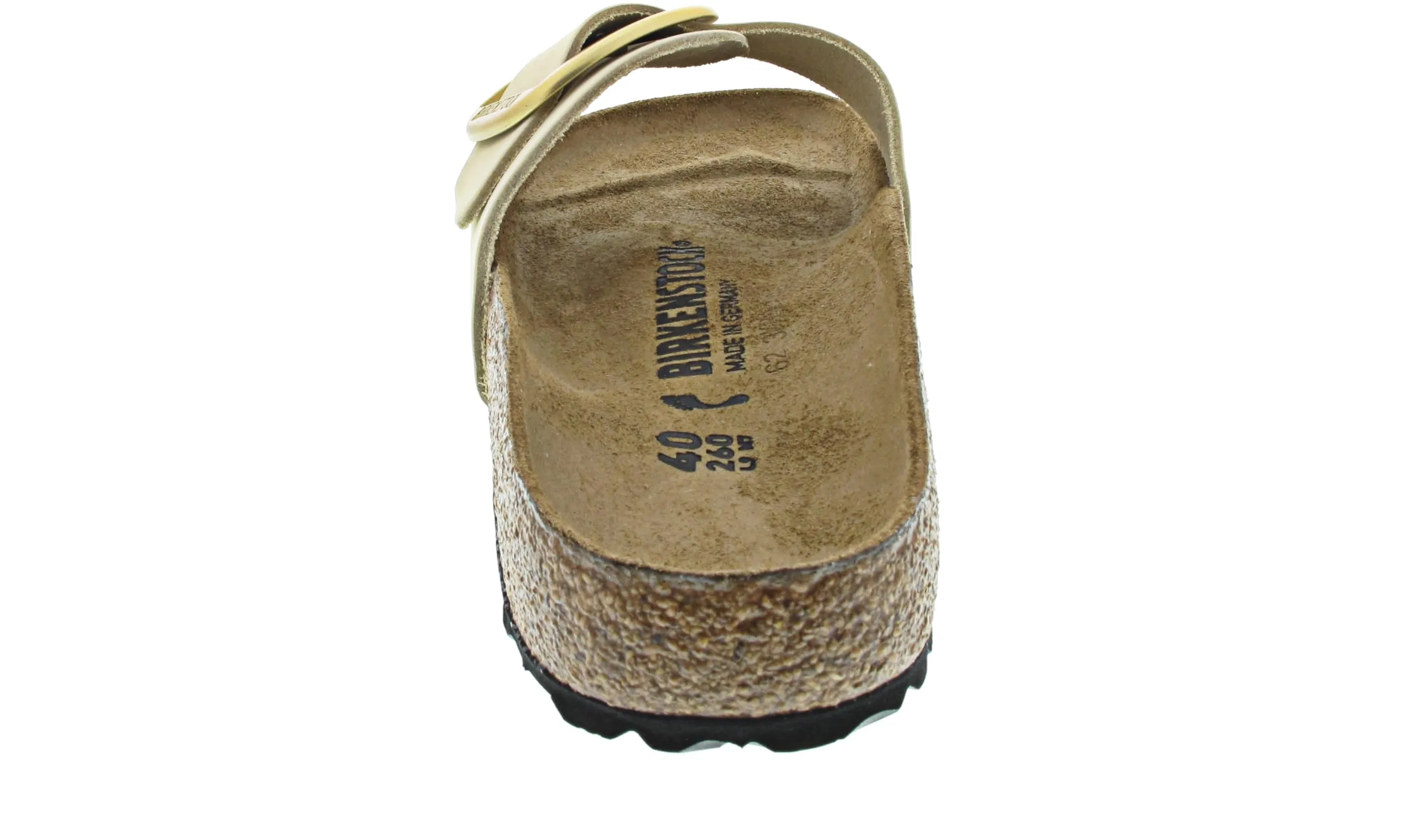 Birkenstock - Madrid big buckle 38/ECRU-N, biancaneve, 38 EU Estrecho - immagine 2