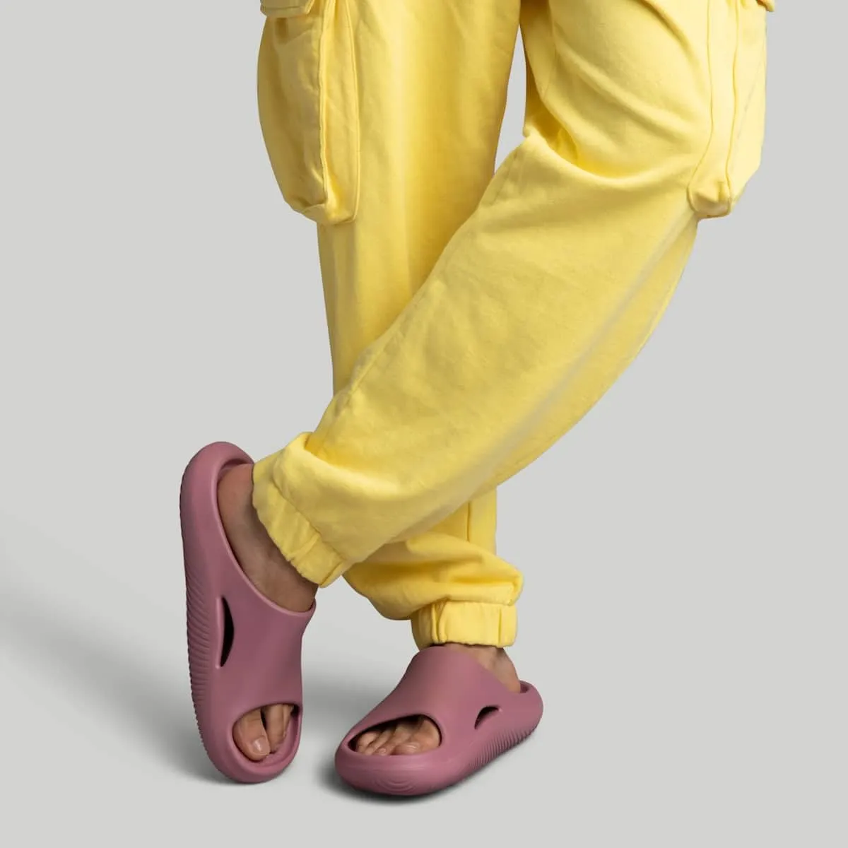 Crocs Mellow Recovery Slide Unisex - Adulto, Cassis, 48/49 EU - immagine 2