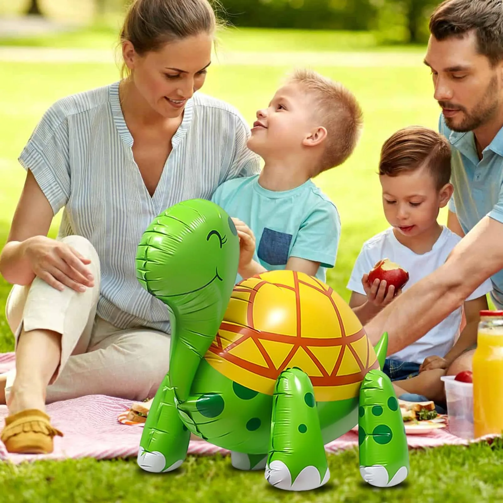 Huahuanghui Palloncino Tartaruga in Alluminio 3D XXL - immagine 6