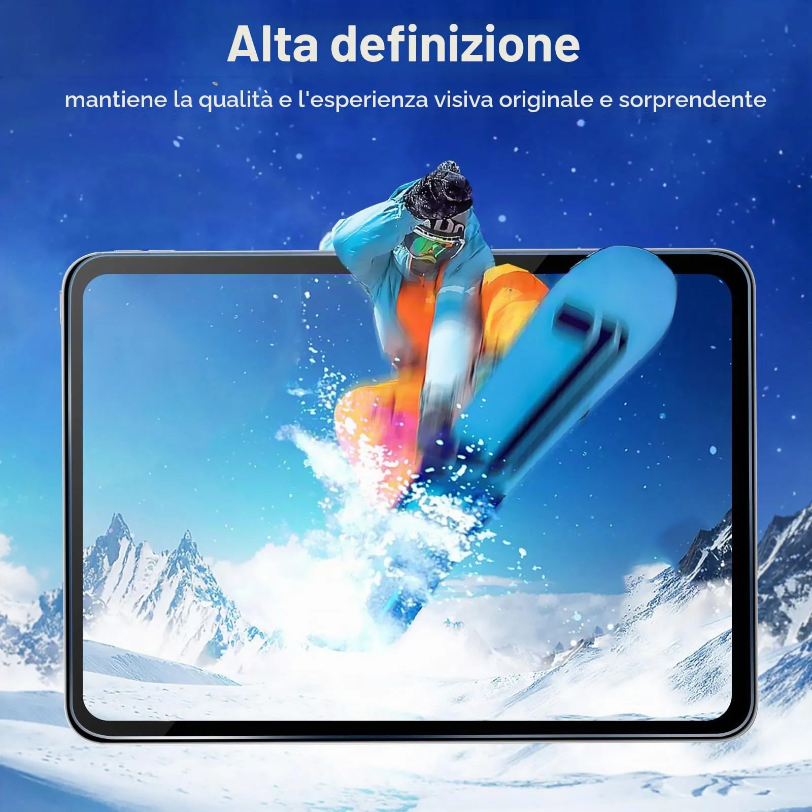 ProCase Vetro Temperato per iPad Pro 11" M5 2025/M4 2024 [A2836 A2837 A3006], 2 Pezzi - immagine 5